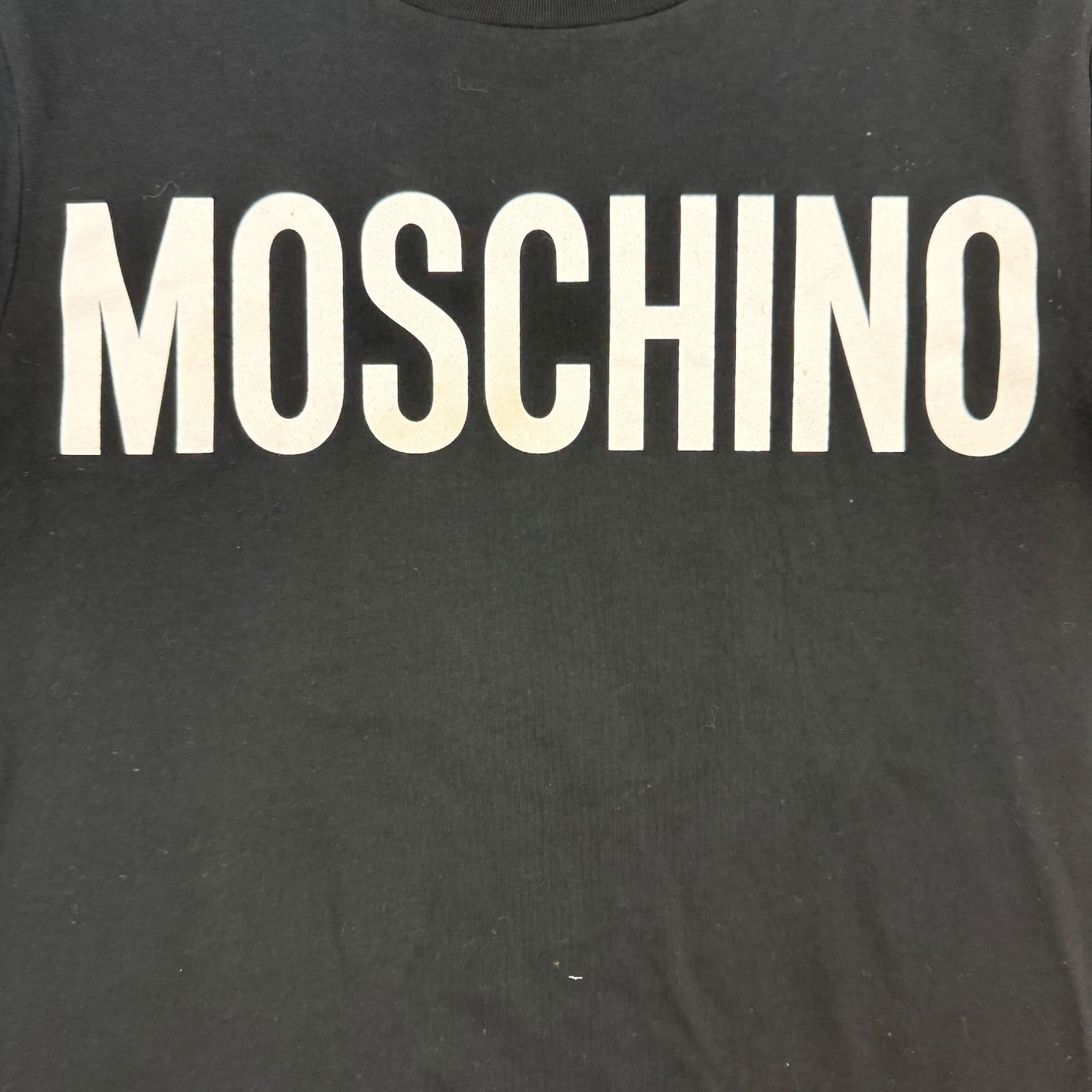Moschino Logo Tee Black