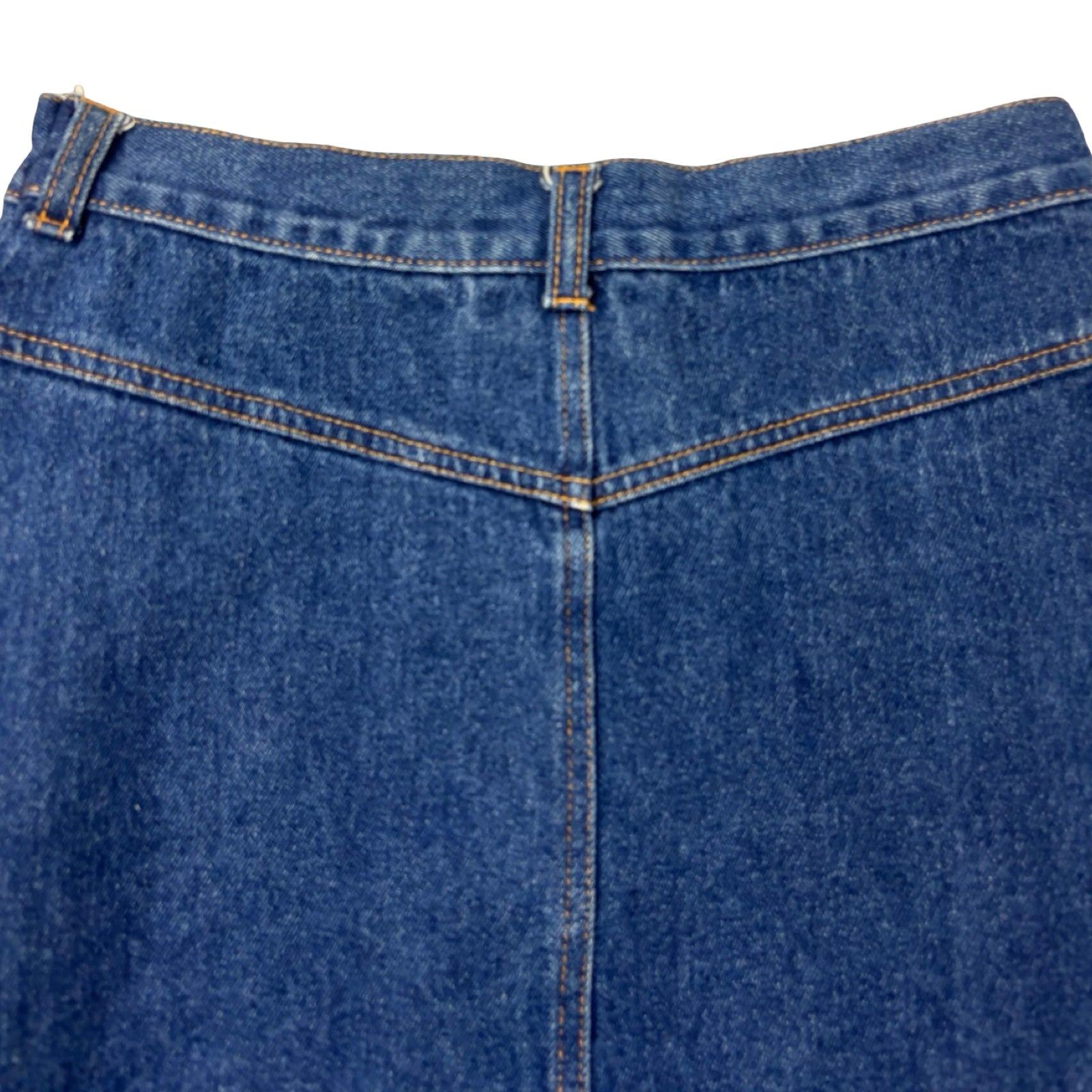 (W) Vintage Collections Jean Skirt Dark Wash