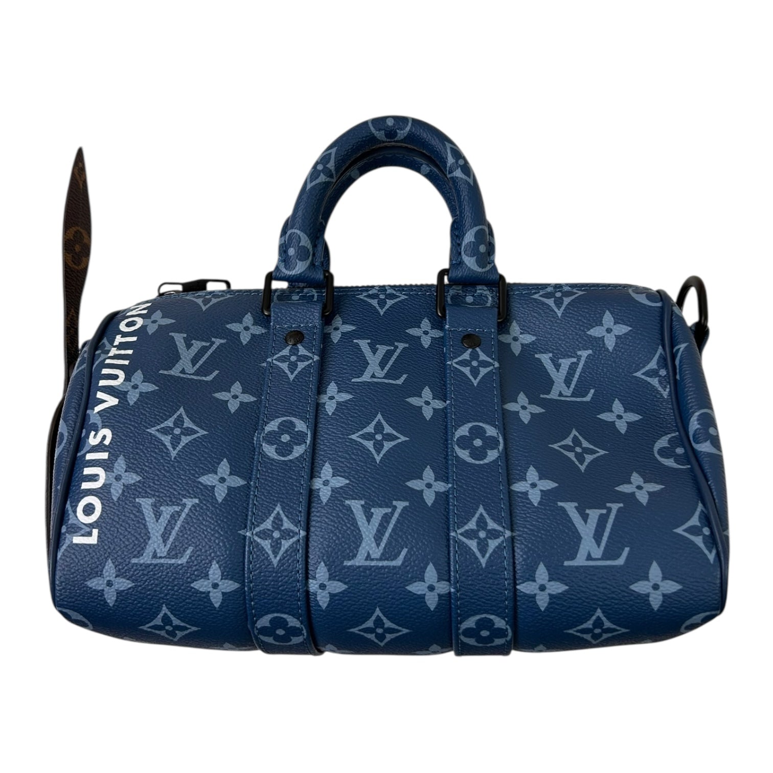 Louis Vuitton Keepall Bandoulière 25 Bag Atlantic Blue