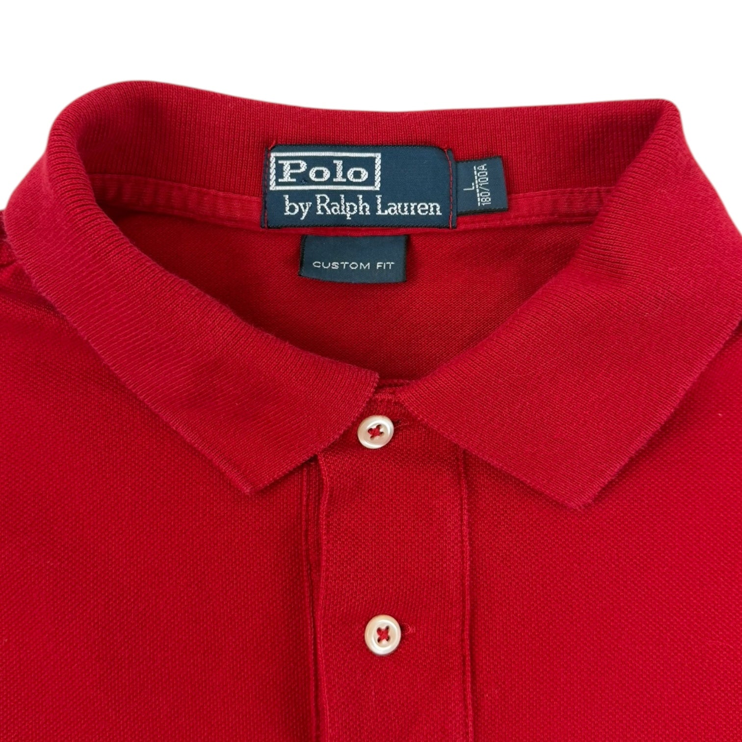 Vintage Polo Ralph Lauren Big Horse Polo T-Shirt Red