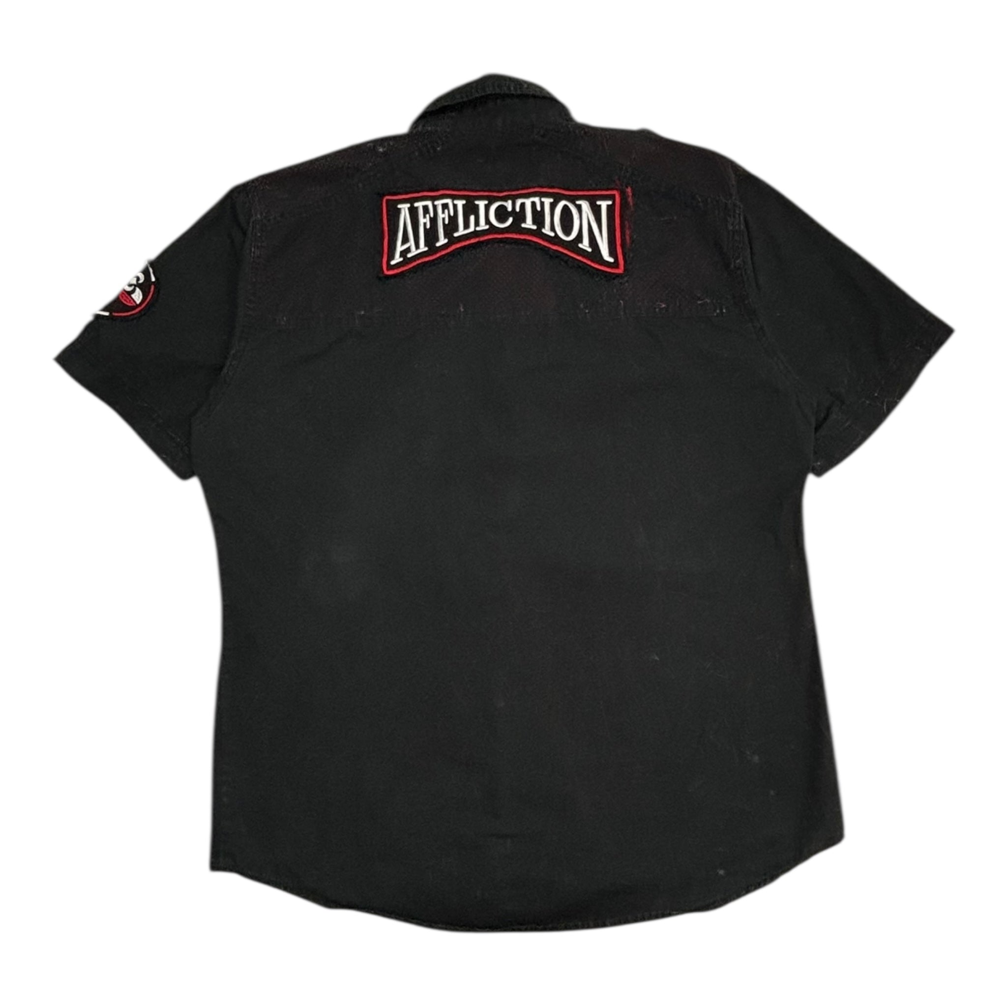 Vintage Y2K Affliction Button-Up T-Shirt