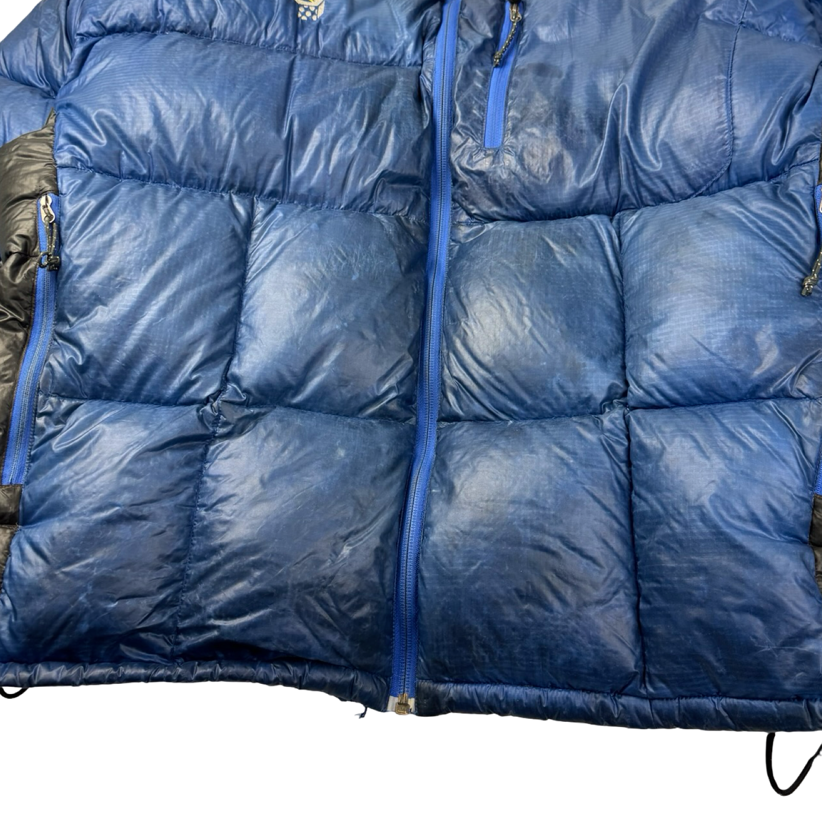 Mountain Hardware Down Fill Puffer Jacket Blue