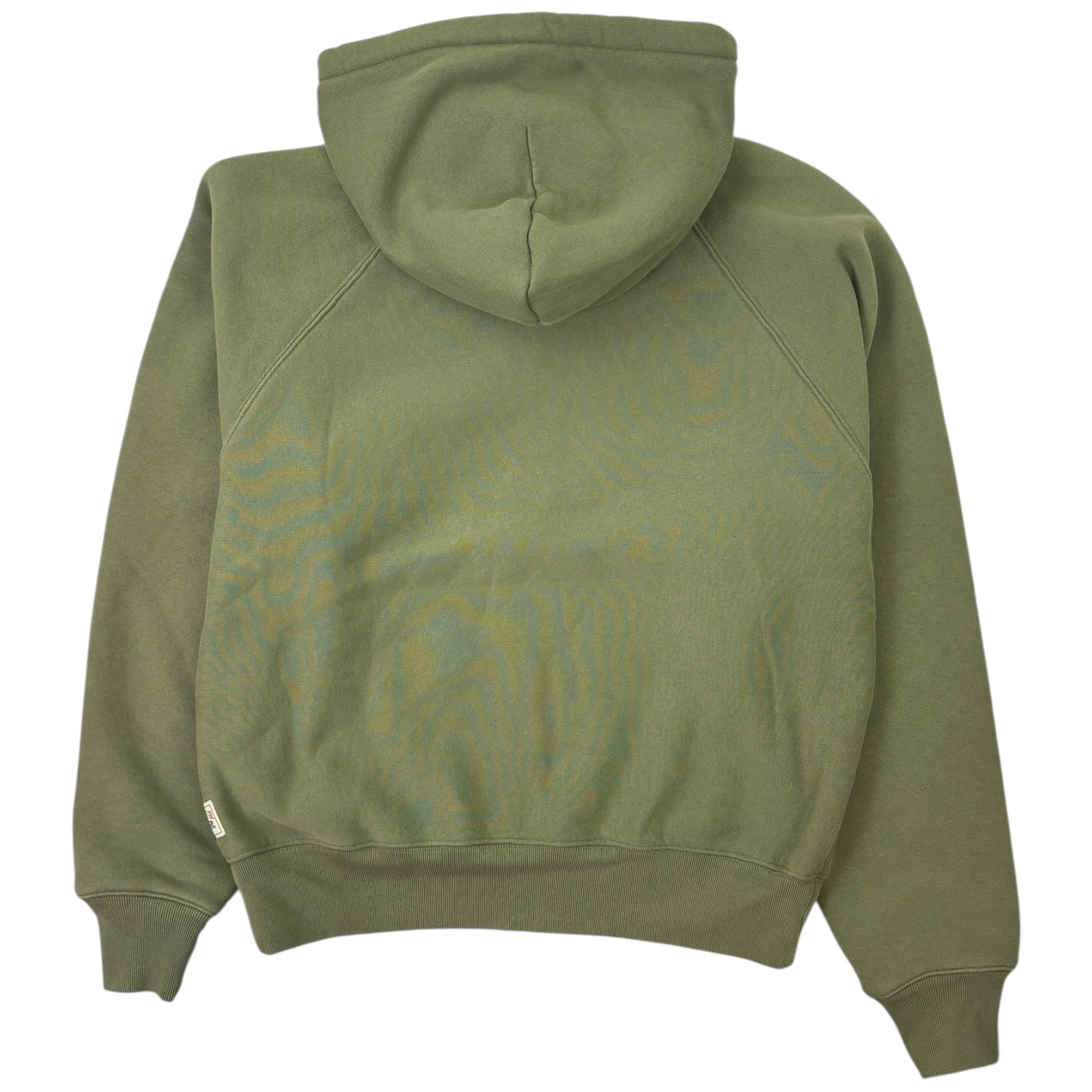 Stussy Raglan Zip-Up Hoodie Olive