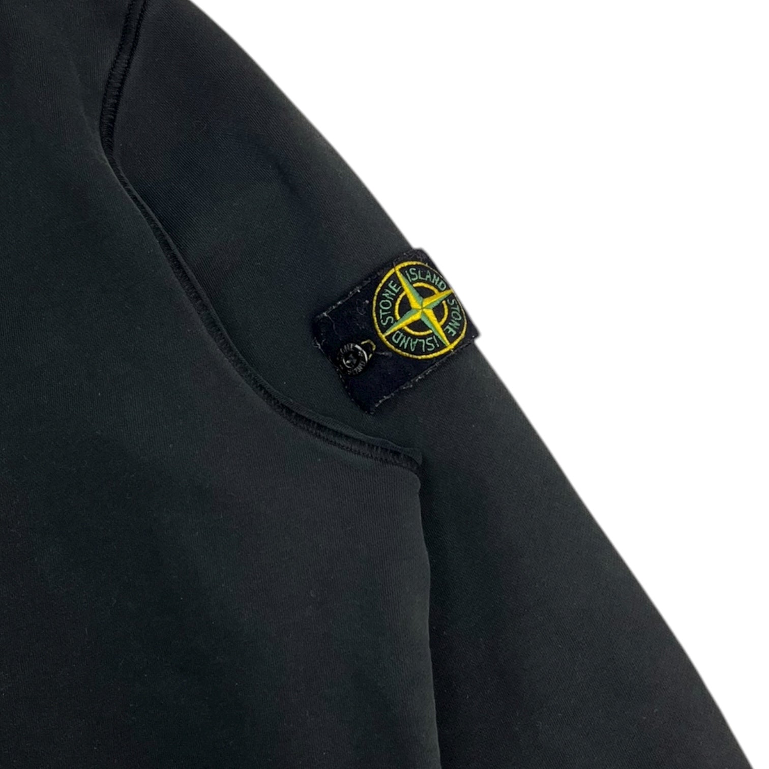 Stone Island Compass Badge Crewneck Black
