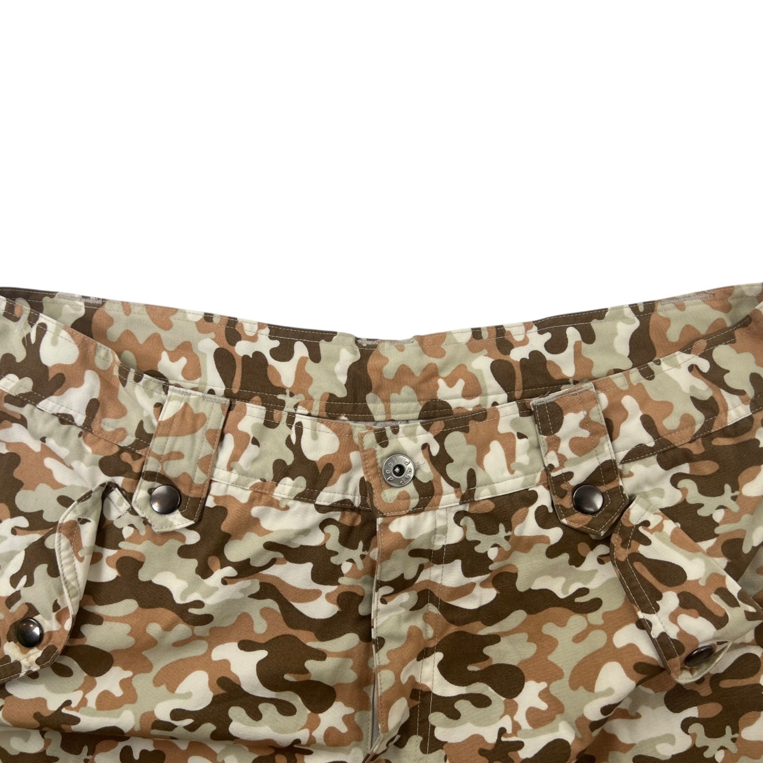Vintage Moving Size 122 Camo Cargo Short