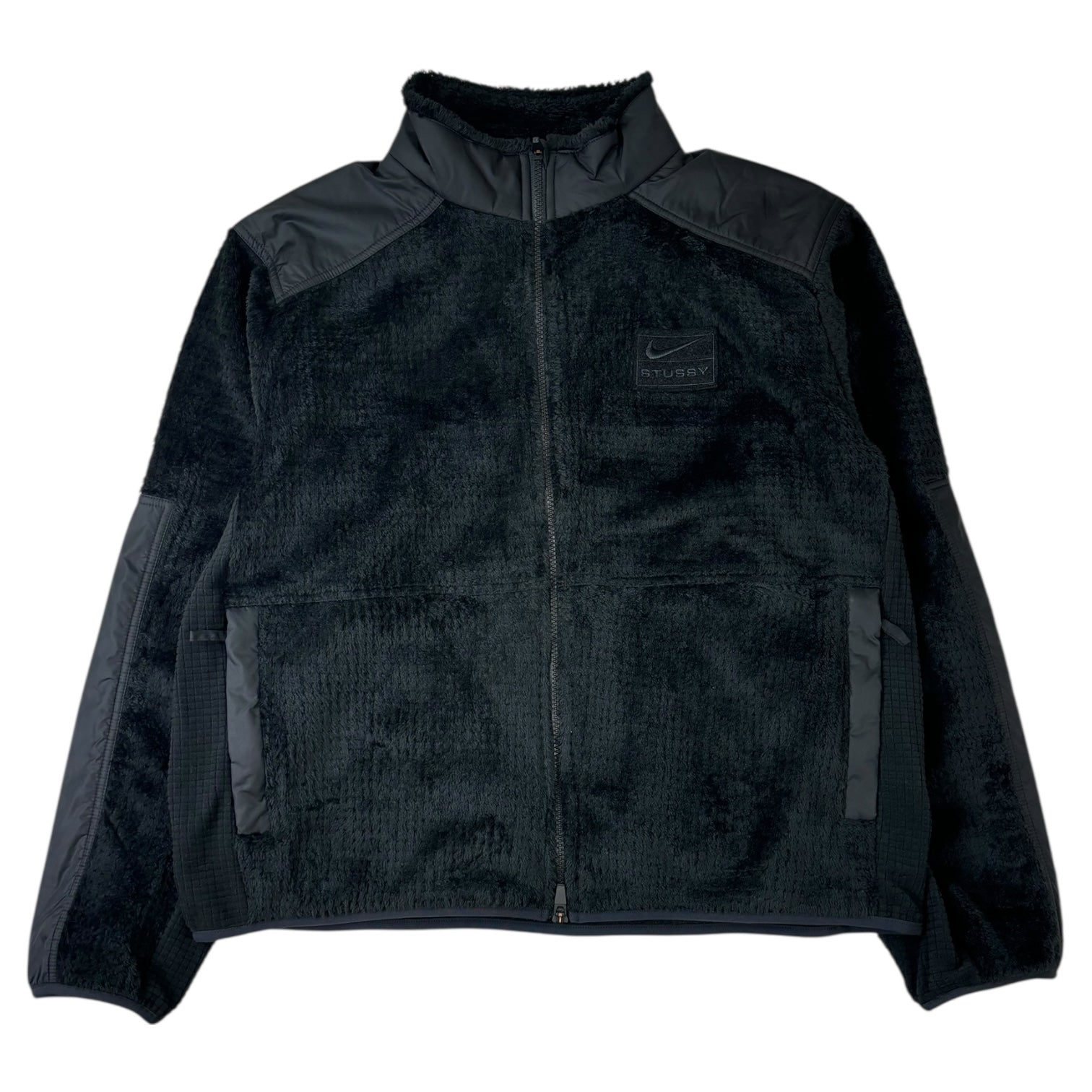 Stussy x Nike Full Zip Fleece Black
