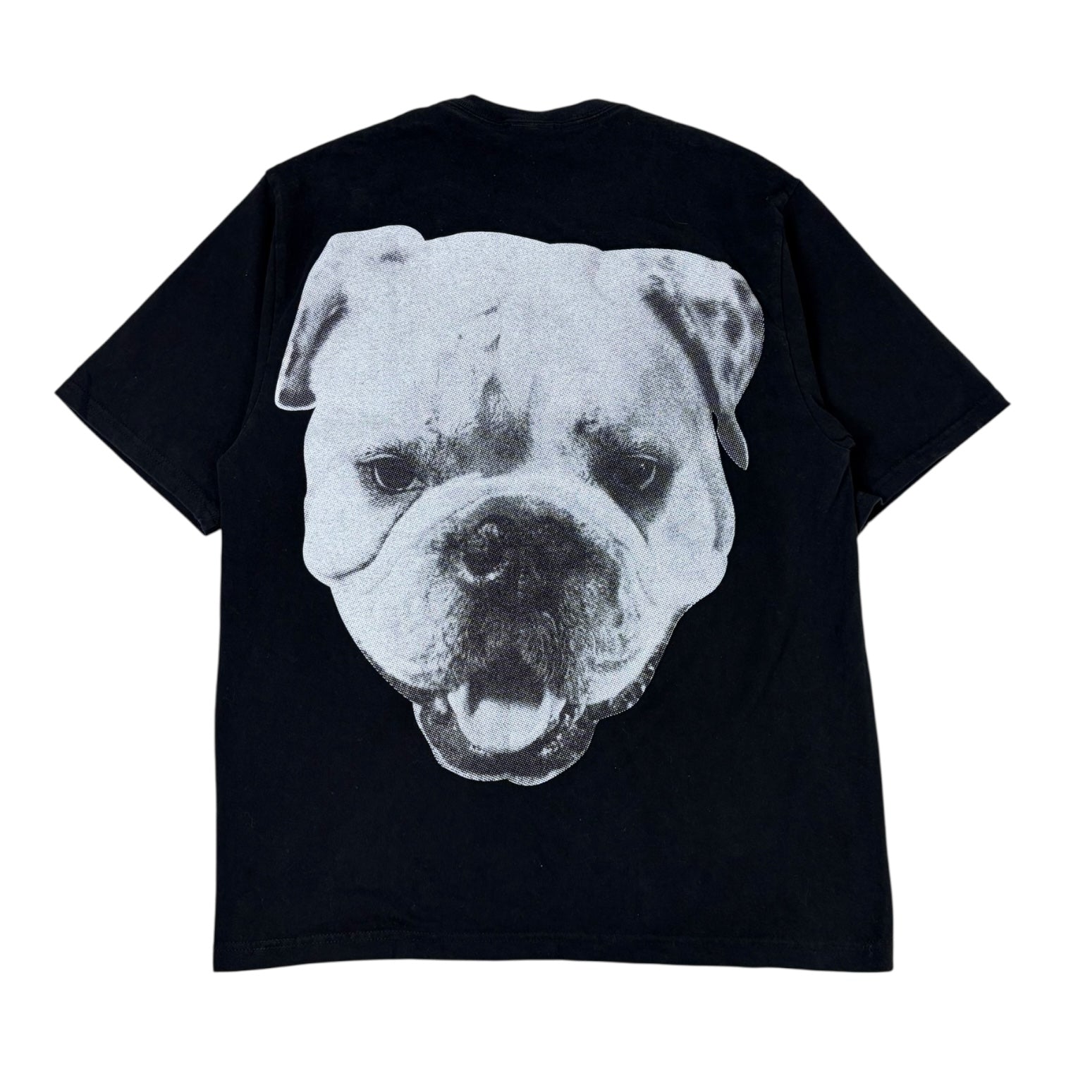 Stussy Big Dog Stone Washed T-Shirt Black