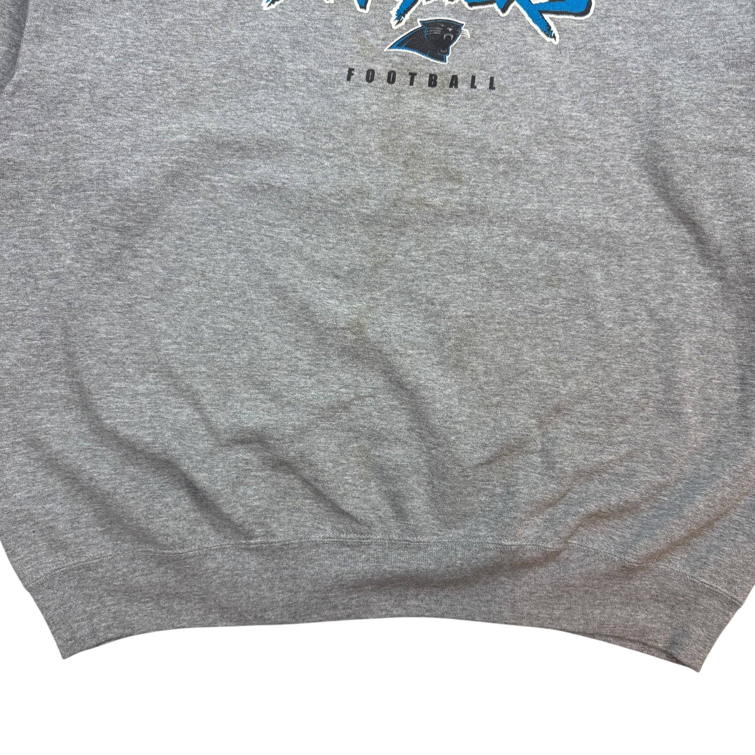 Vintage NFL Carolina Panthers Crewneck Grey