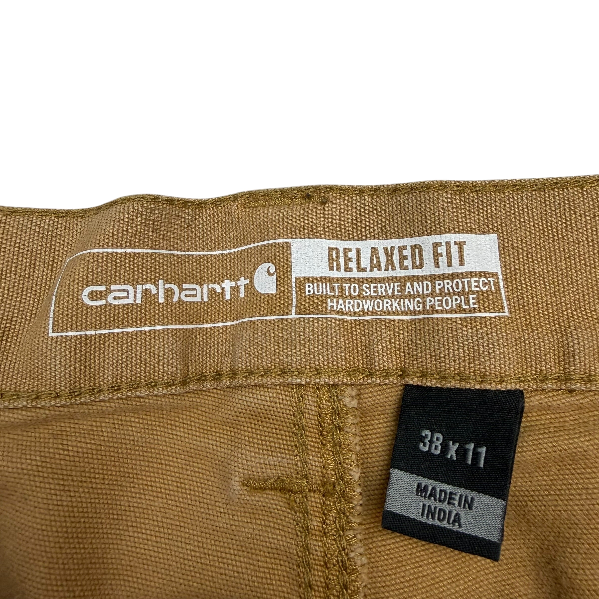 Vintage Carhartt Carpenter Shorts Brown