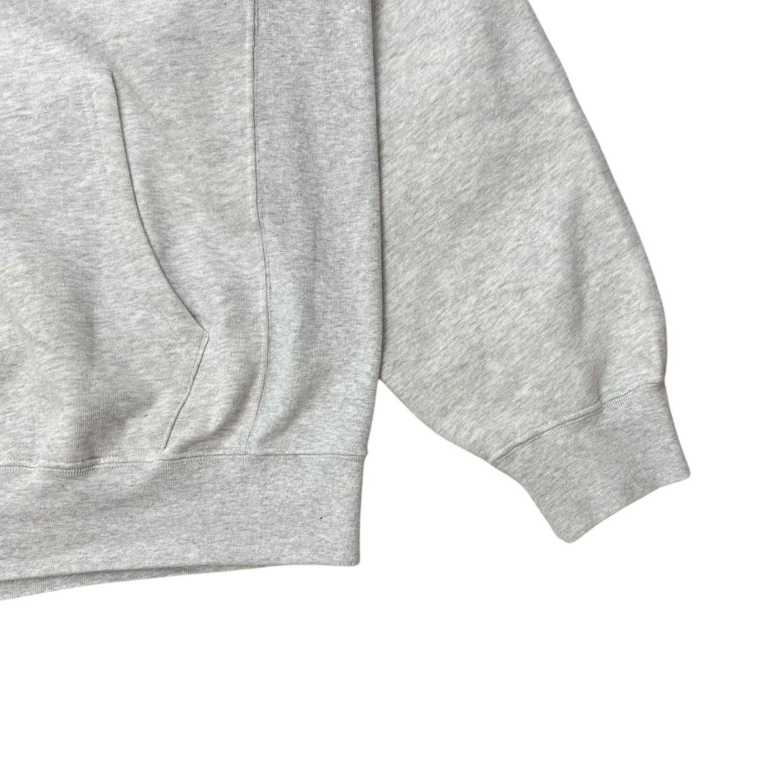 OVO Collegiate Zip Up Hoodie Heather Grey