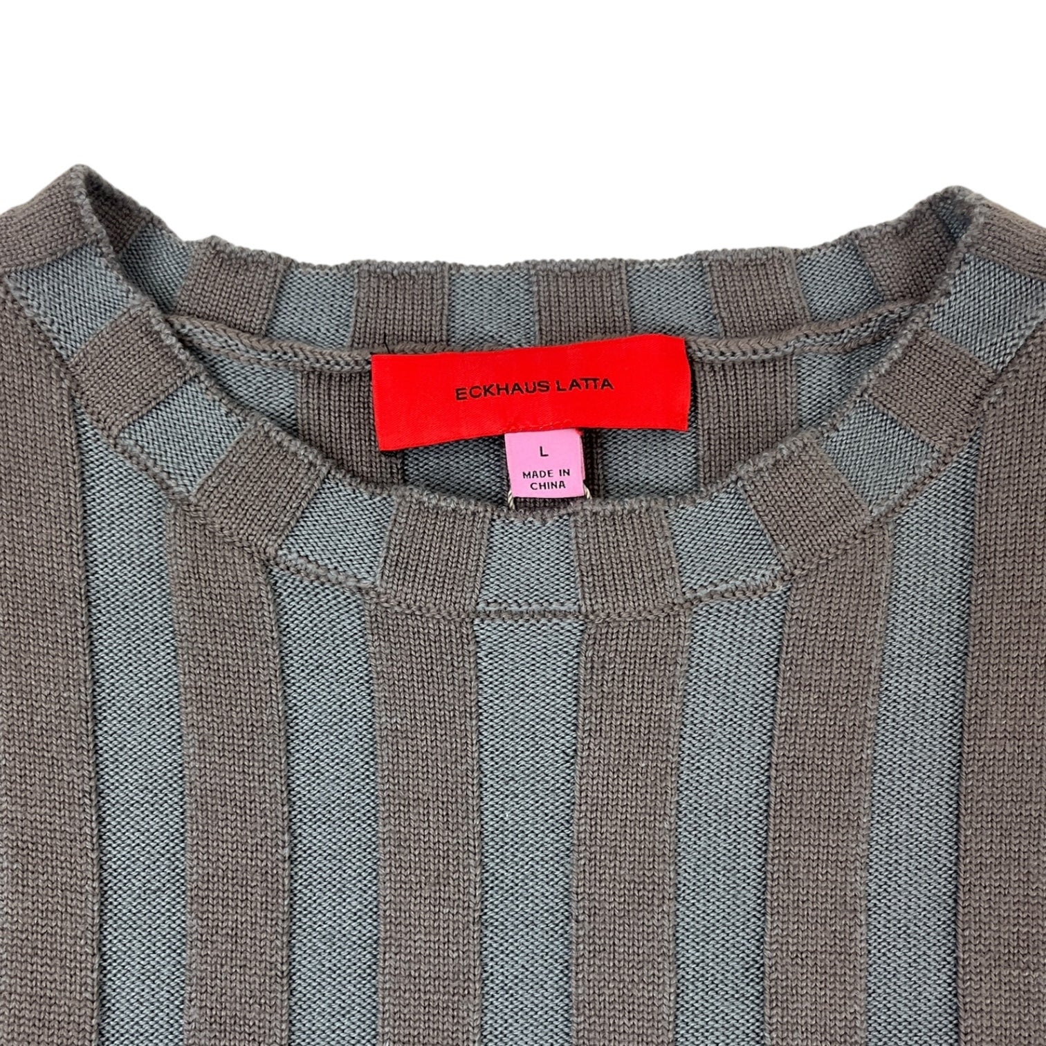 Eckhaus Latta Keyboard Sweater Grey