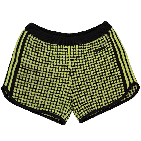 Adidas X Wales Bonner Crochet Shorts Semi Frozen Yellow