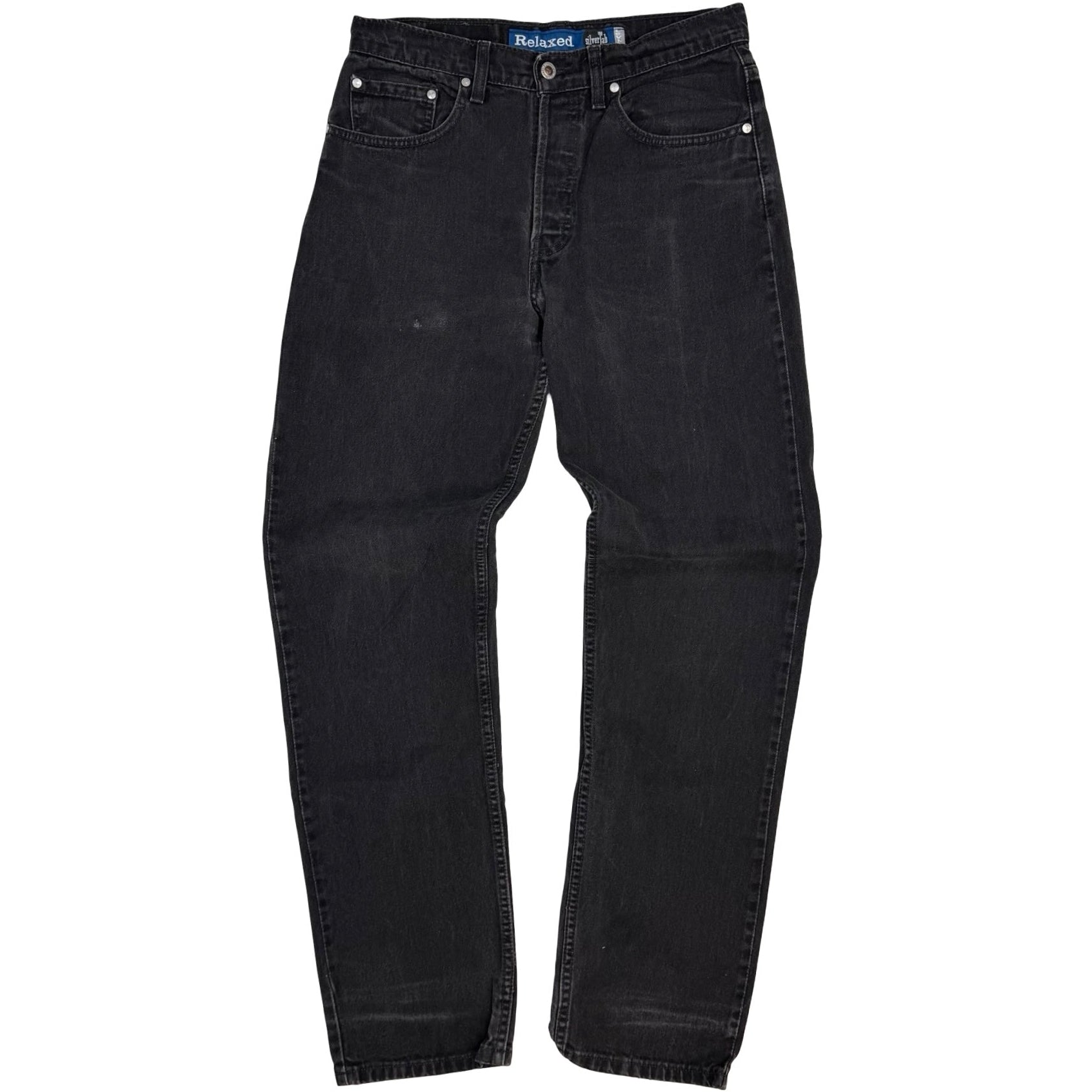 Vintage Levi’s Blank Silver Tab Jeans Washed Black
