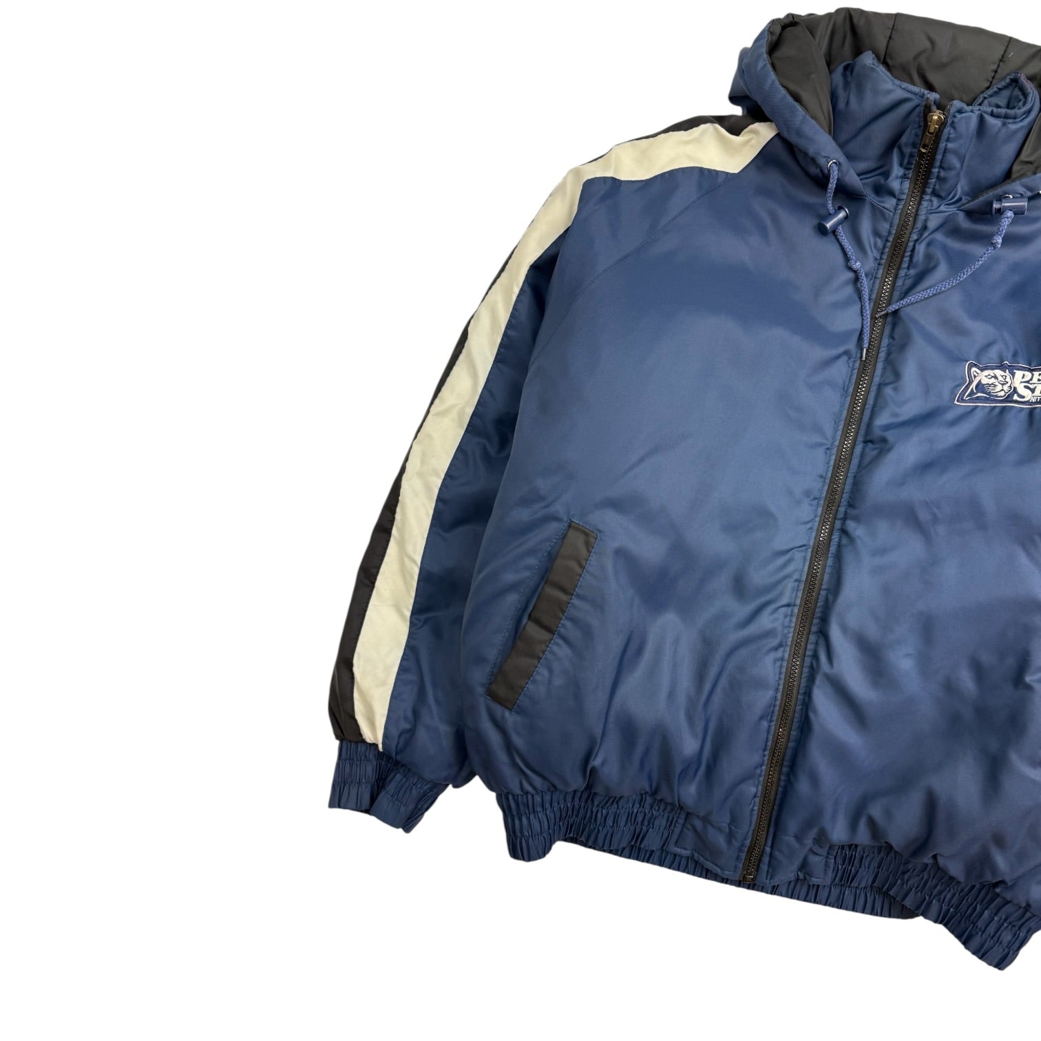 Vintage Penn State Down Jacket Navy