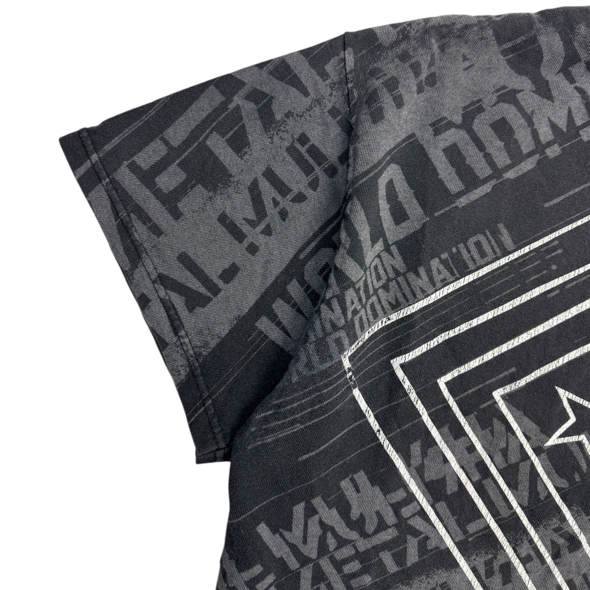 Y2K Metal Mulisha Mall Goth T-Shirt Faded Black