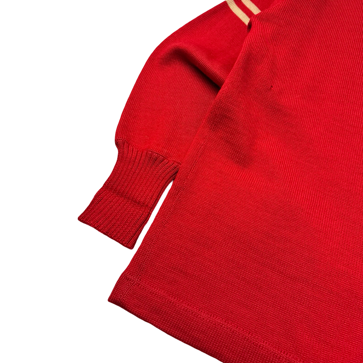 Vintage Pride of the West Knit Cardigan Red