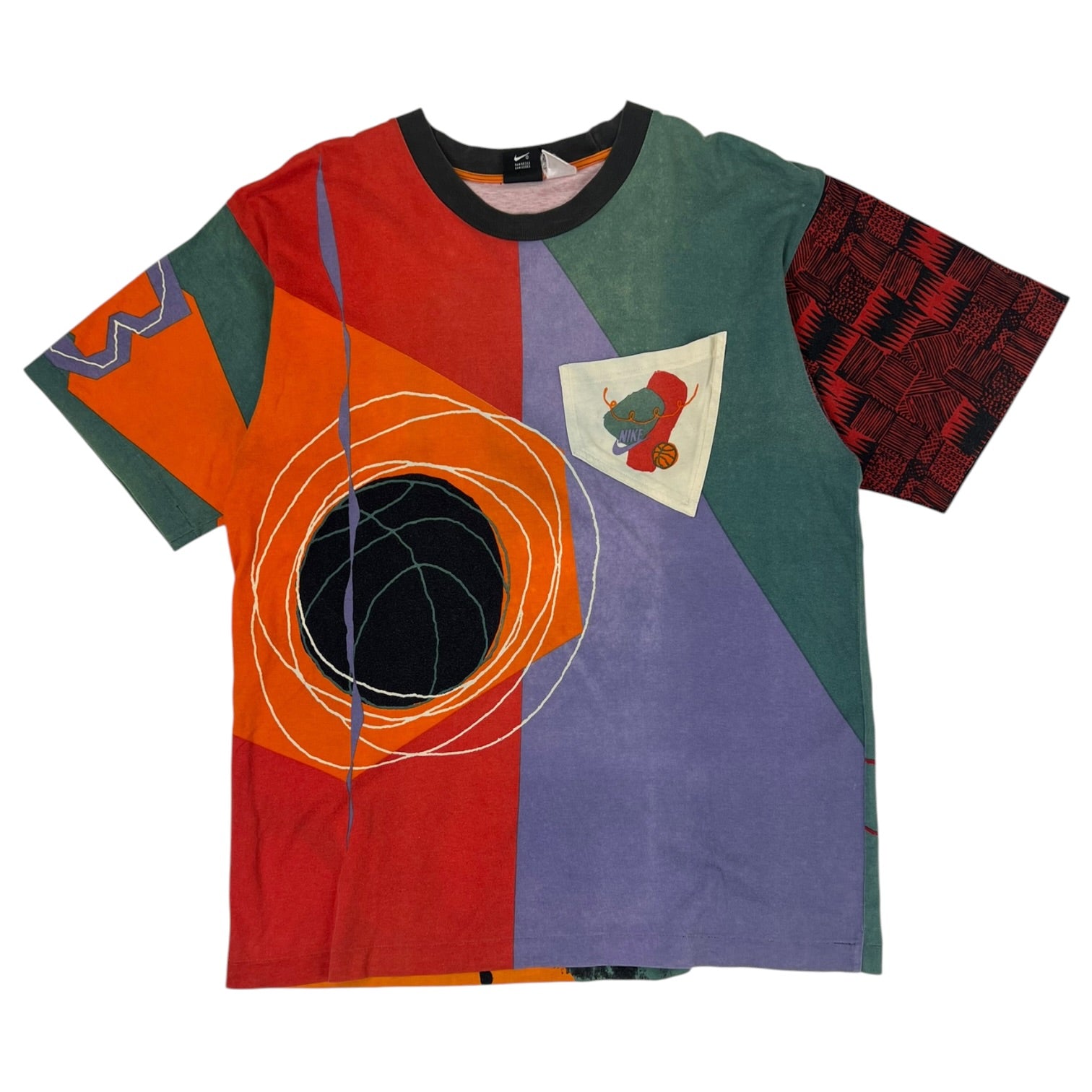 Vintage 1990’s Nike Michael Jordan “Hoop Heroes” T-Shirt multicolor
