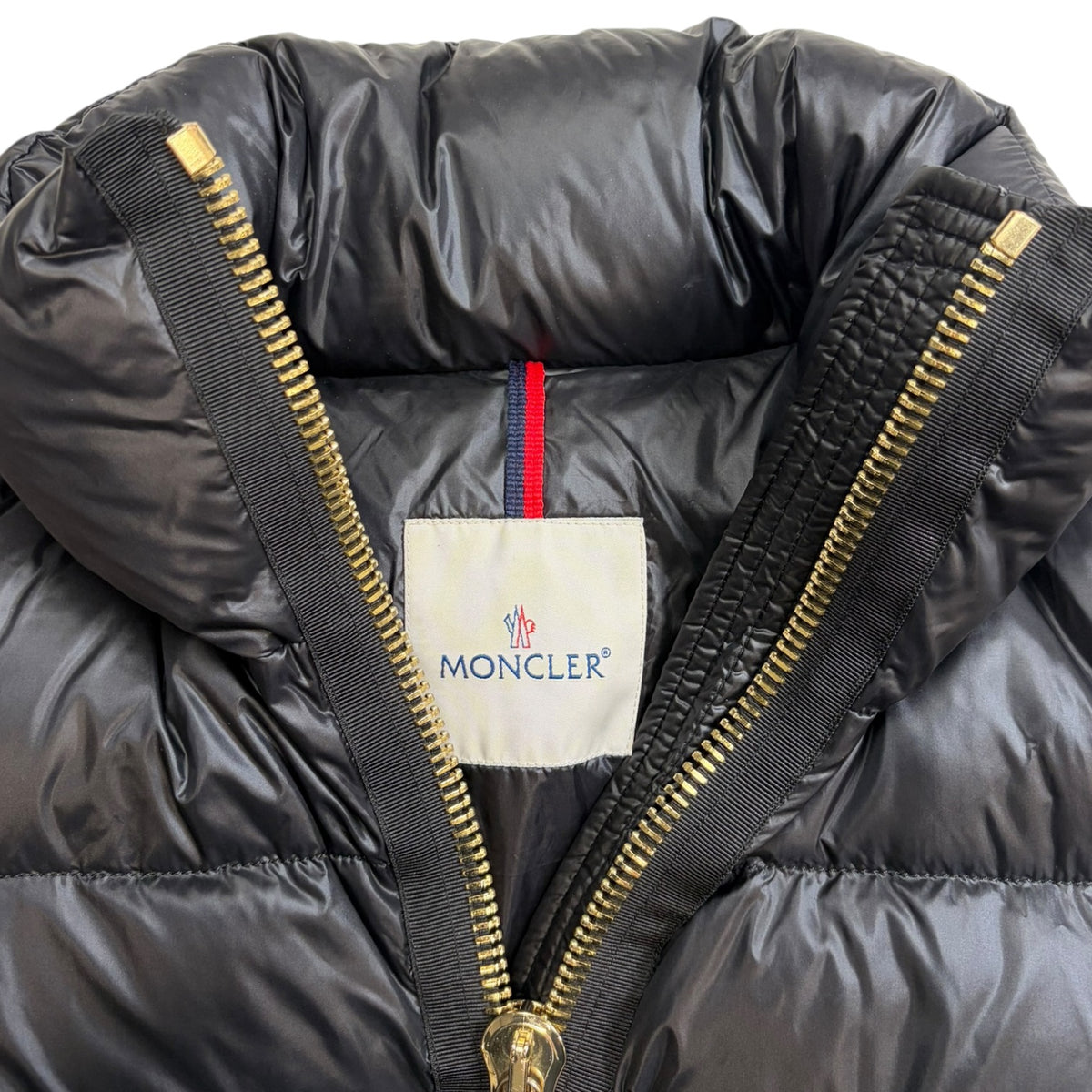 (W) Moncler Ilay Giubotto Short Down Jacket Black