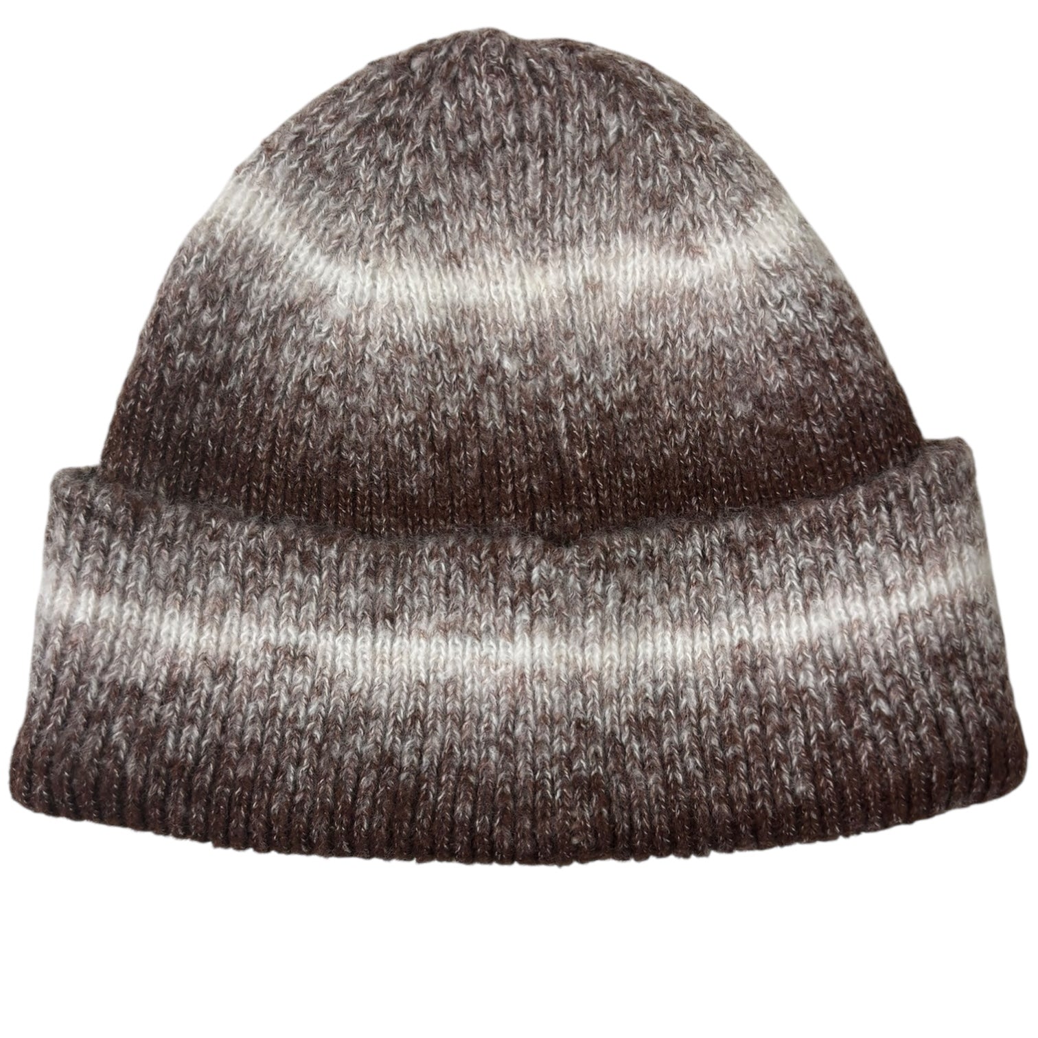 Stussy Cuff Basic Striped Beanie Brown