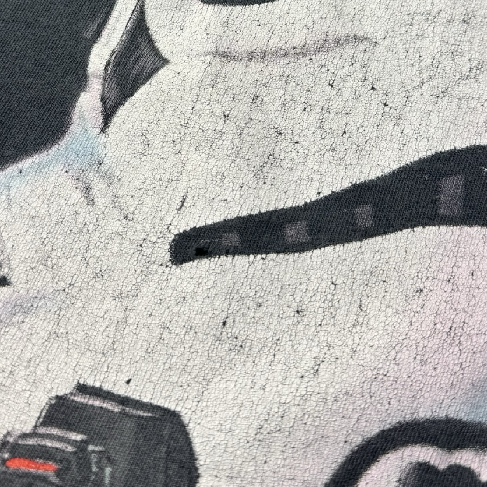 1995 Star Wars The Empire Strikes Back T-Shirt Faded Black