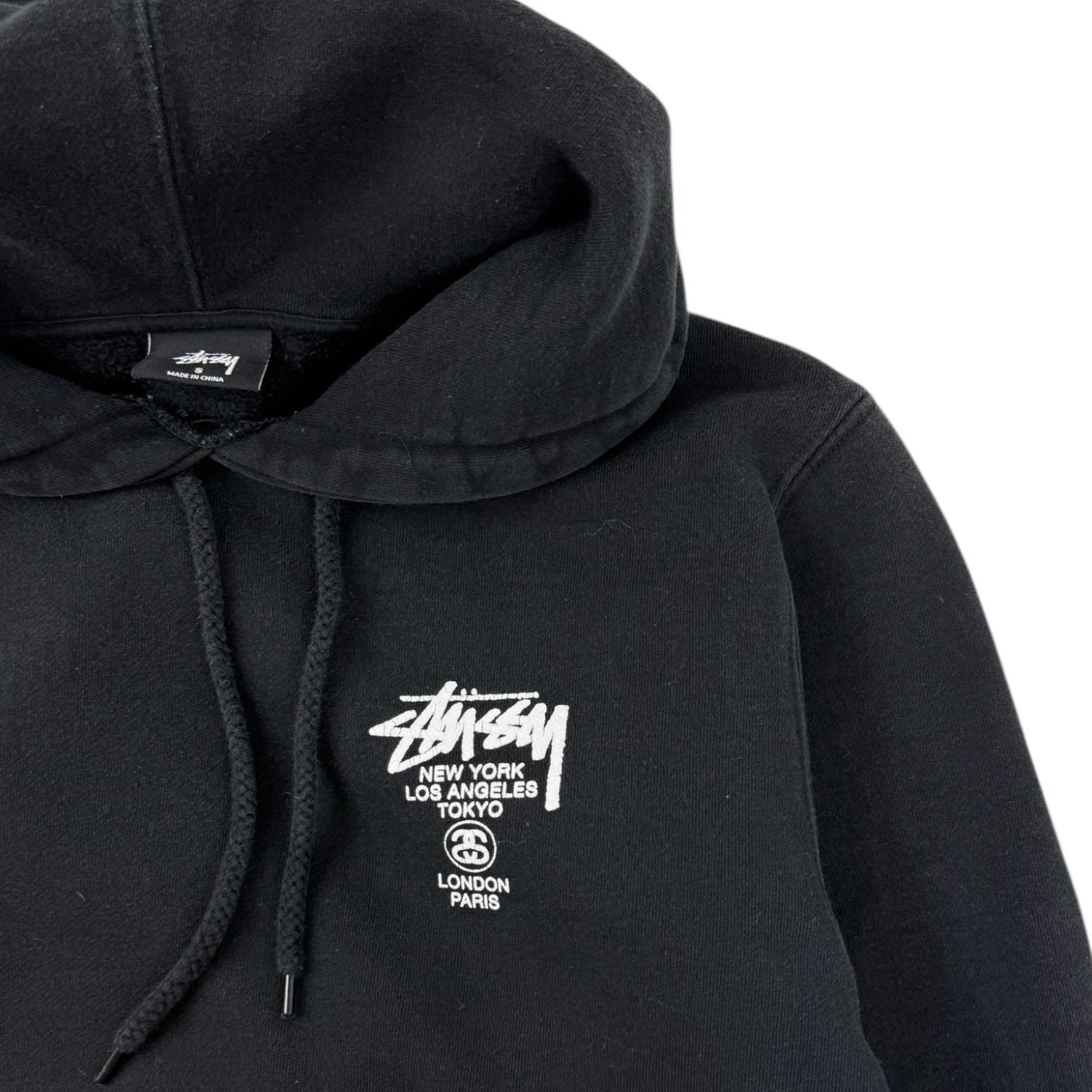 Stüssy World Tribe Hoodie Black