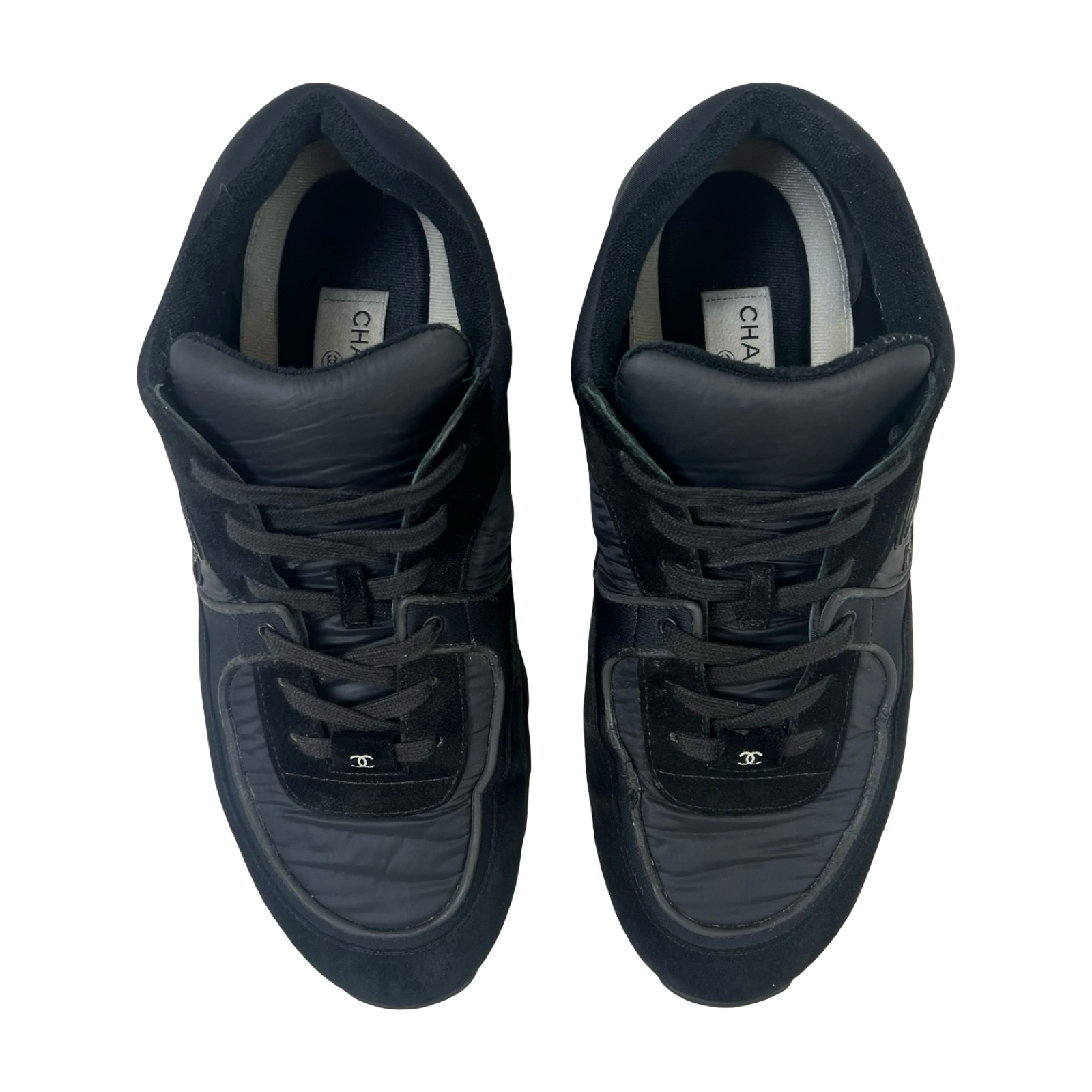 Chanel CC Logo Sneakers Black (Used)