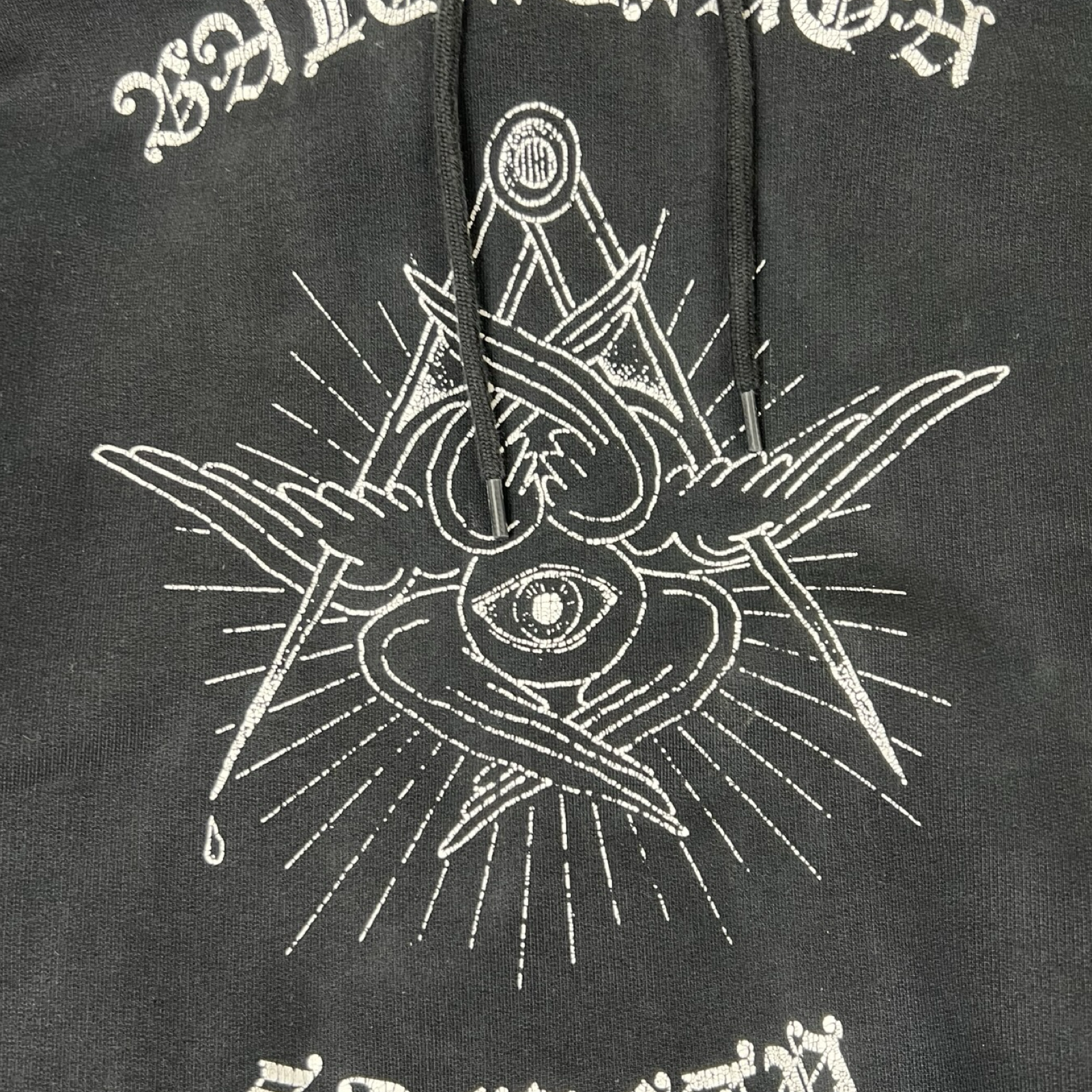 Balenciaga Society Free Your Mind Graphic Print Sweatshirt