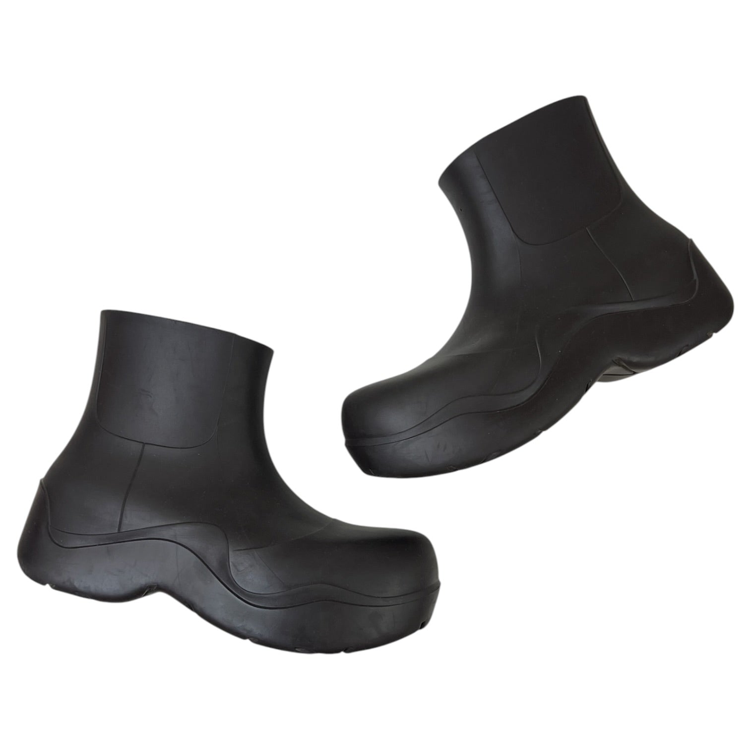 Bottega Venetta Puddle Ankle Boots Brown