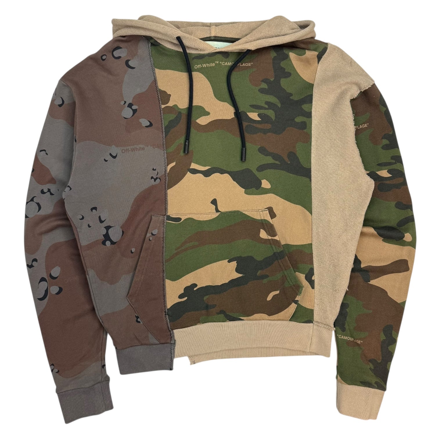 Off-White Arrows Hoodie Multicolour Camo