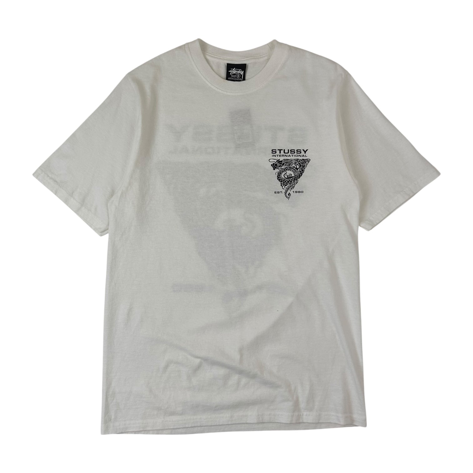 Stussy Dragon T-Shirt White