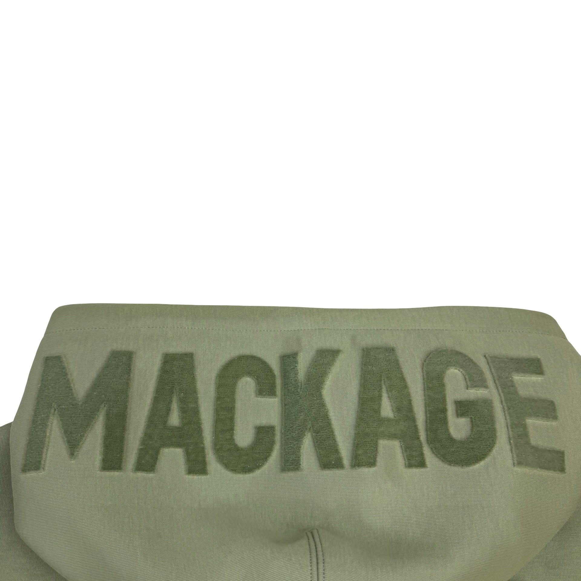 Mackage KRYS-R Velvet Logo Hoodie Green