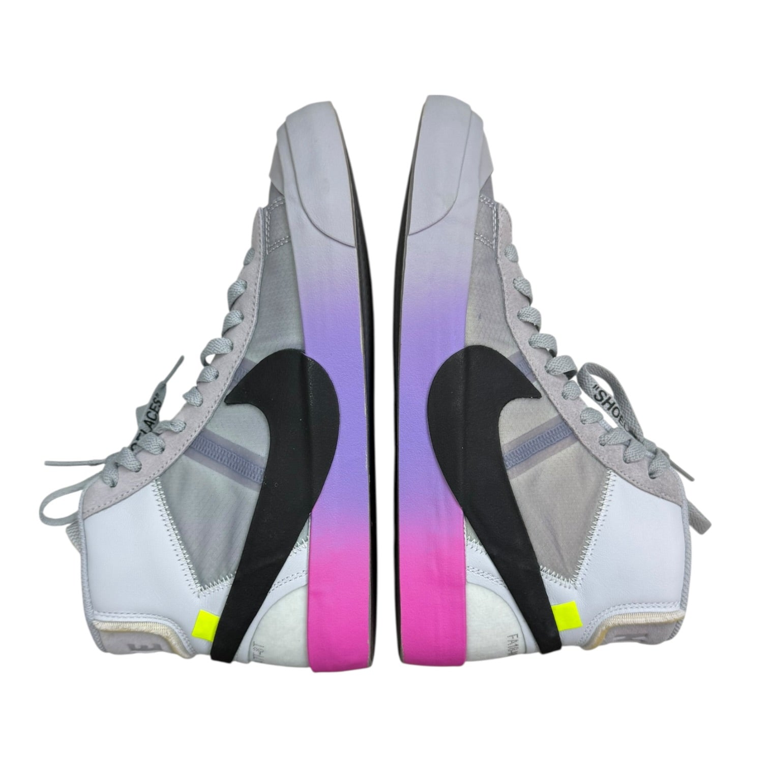 Nike Blazer Mic Off-White Wolf Grey Serena Queen (Used)