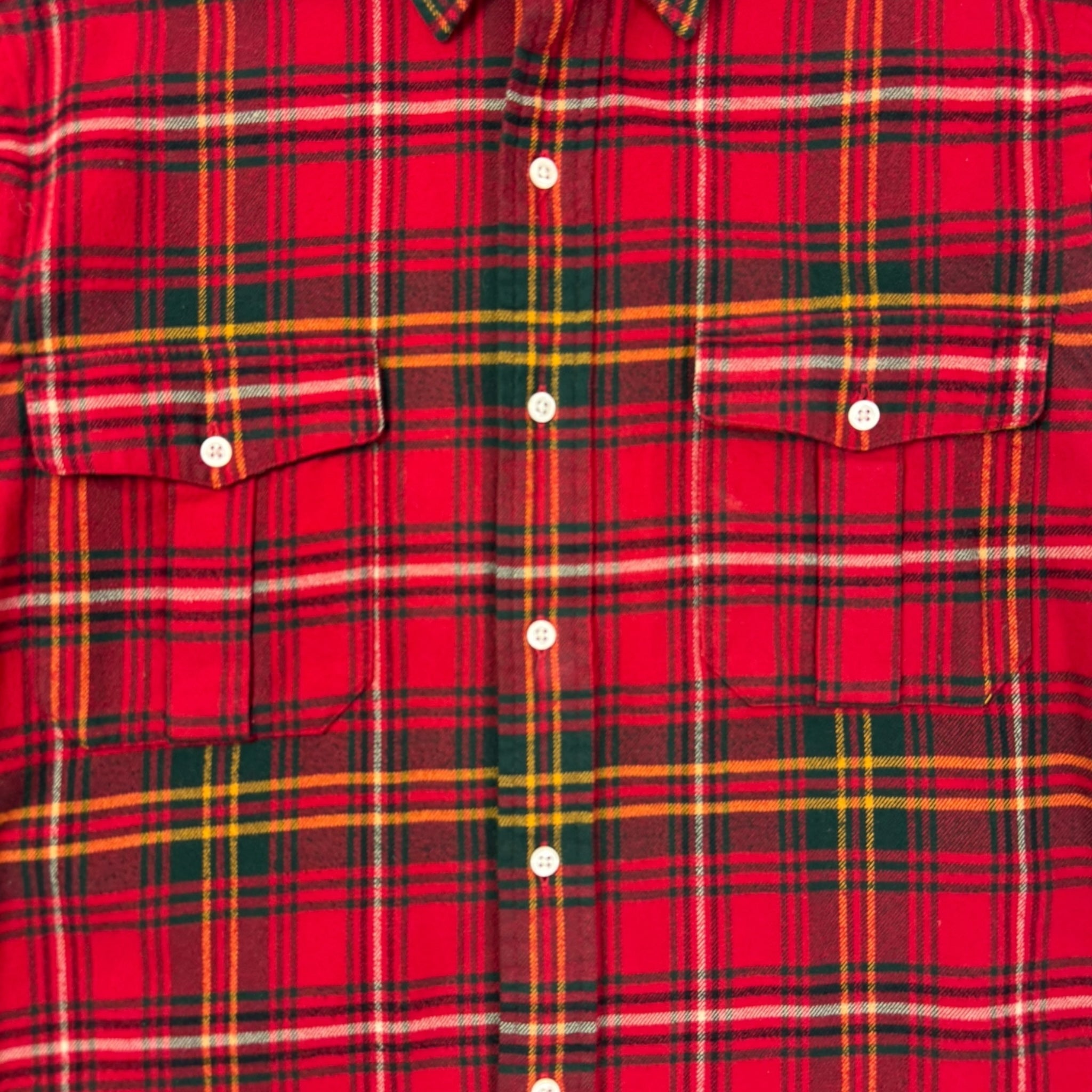 Vintage Polo Ralph Lauren Flannel Shirt Red