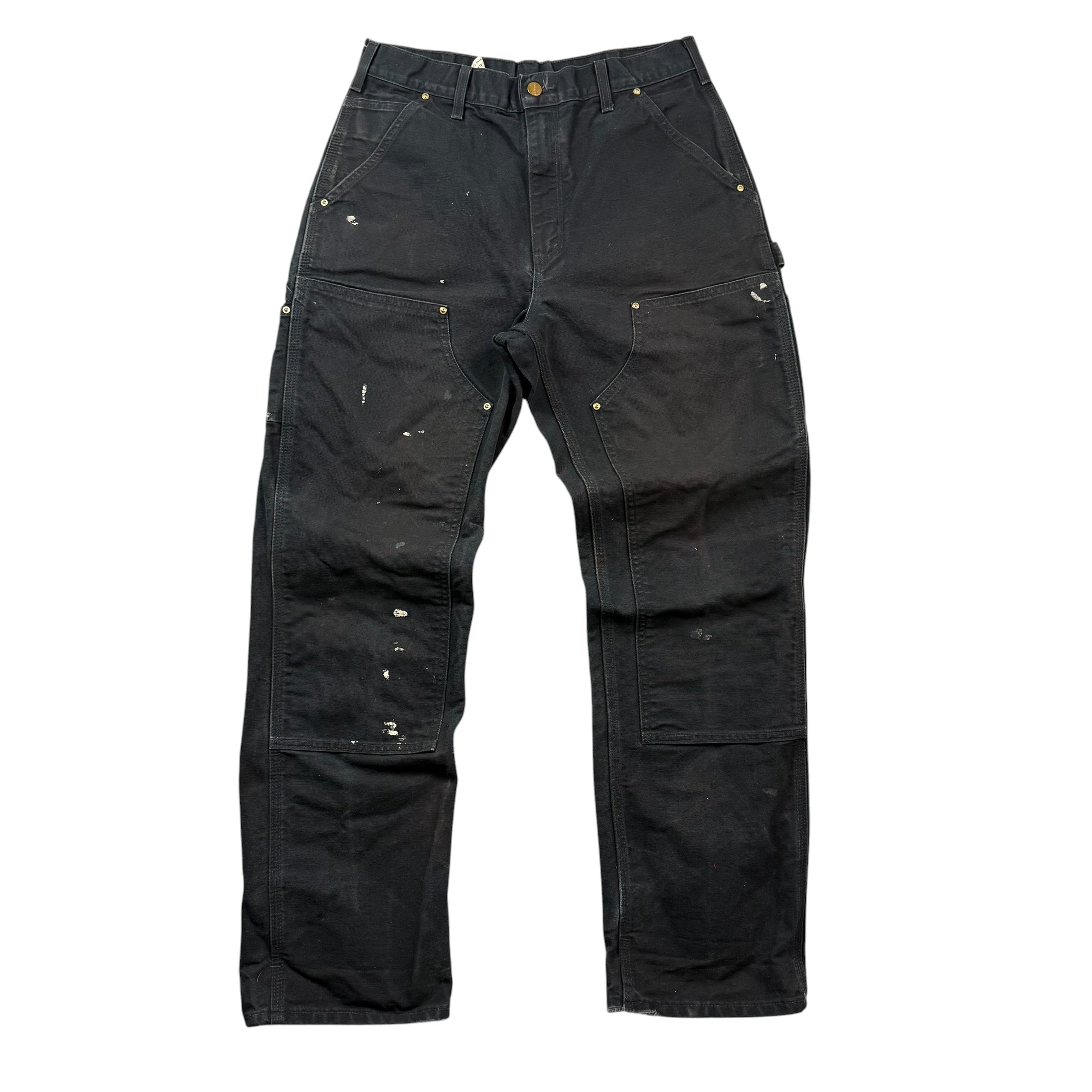 Vintage Carhartt Double Knee Pants Black