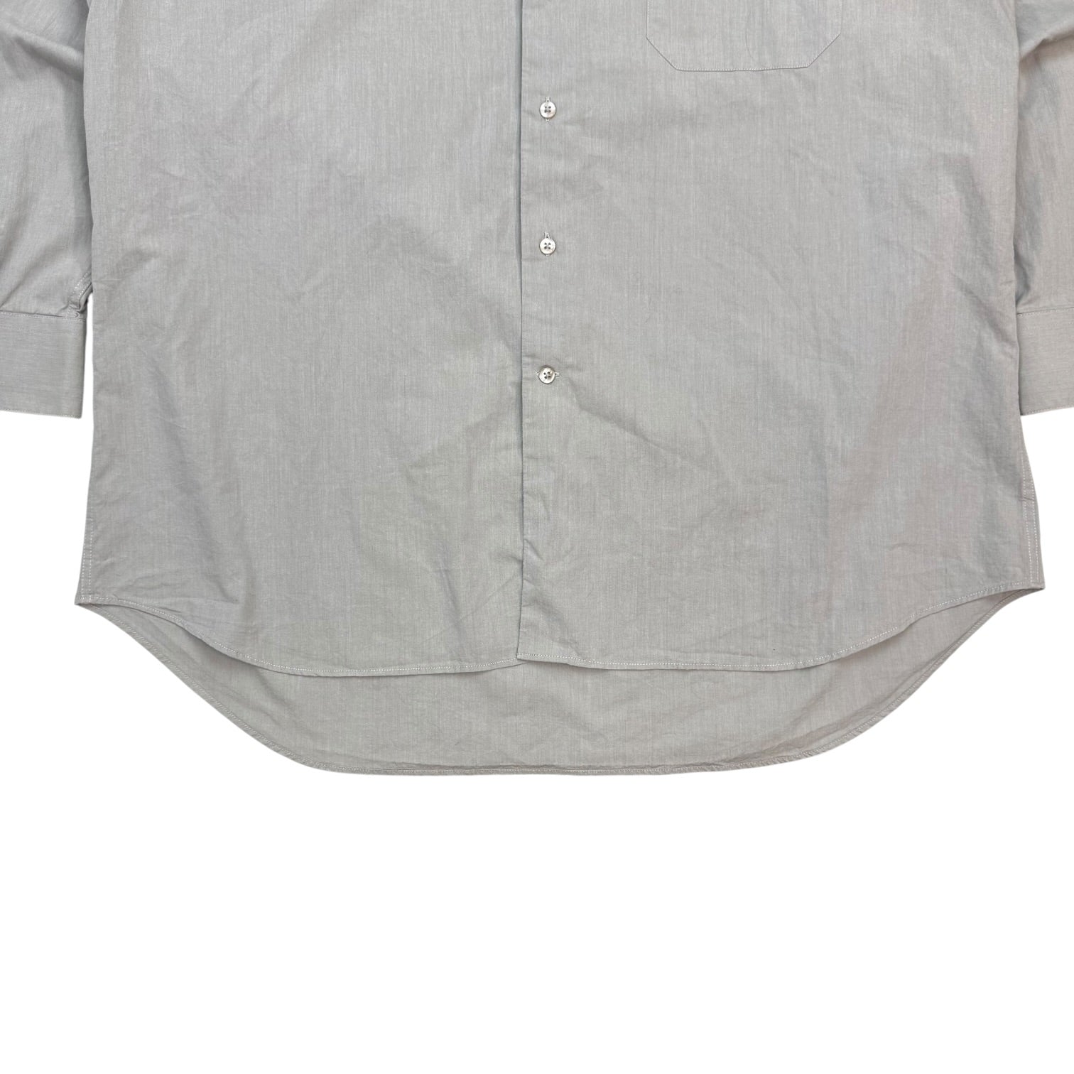 Vintage Christian Dior Button Up Shirt Grey