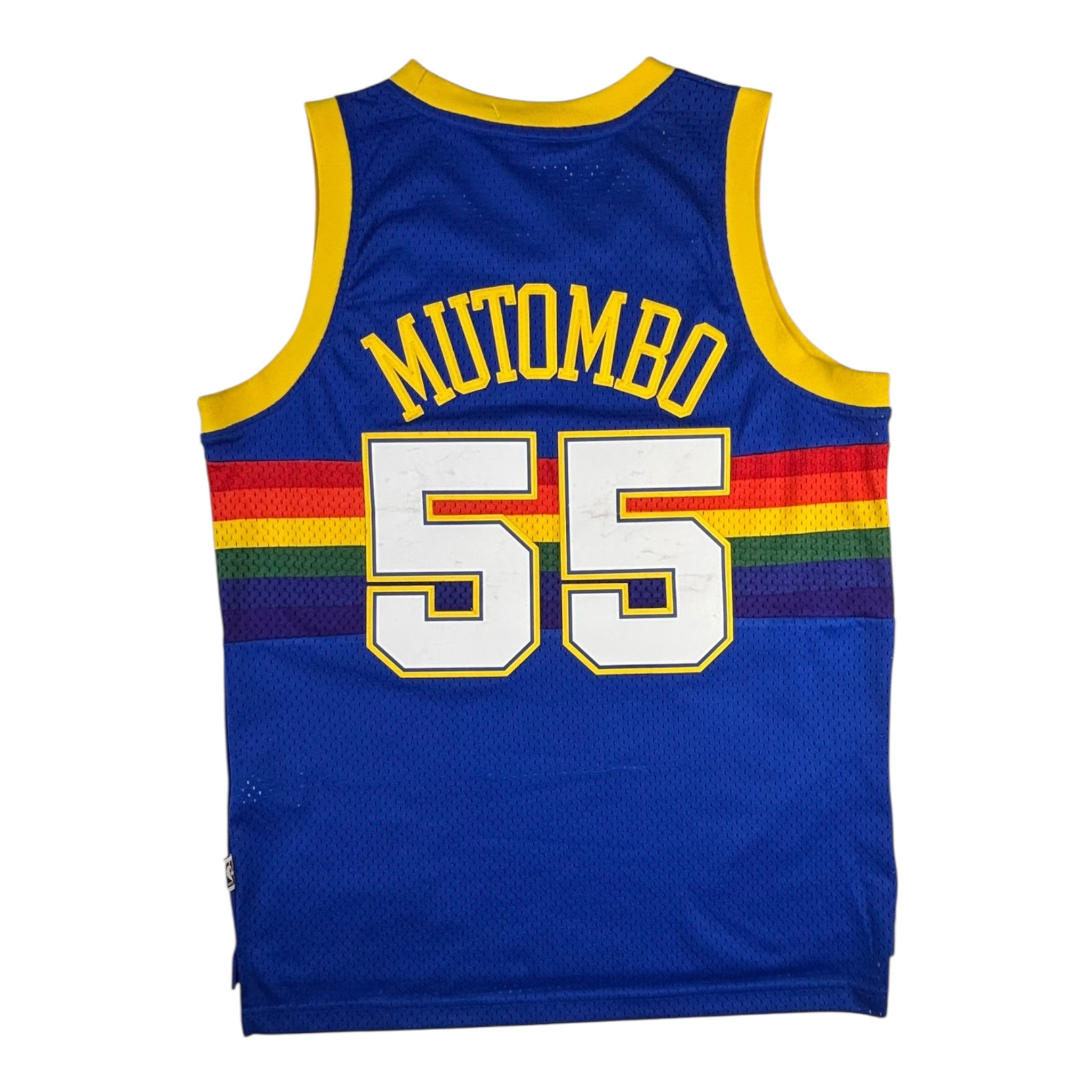 Adidas Denver Nuggets Dikembe Mutombo NBA Jersey