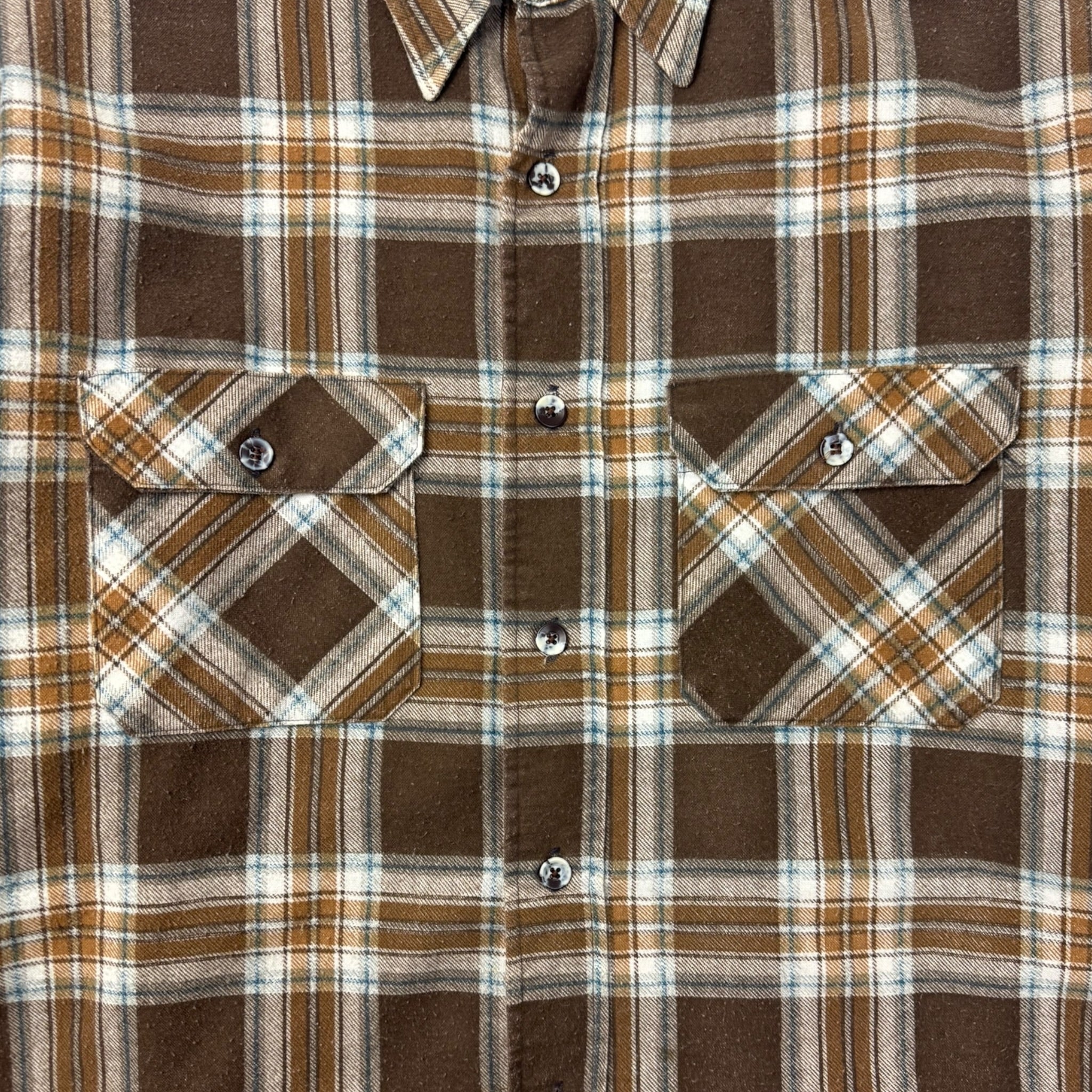 Vintage Fieldmans Quilted Flannel Button Up