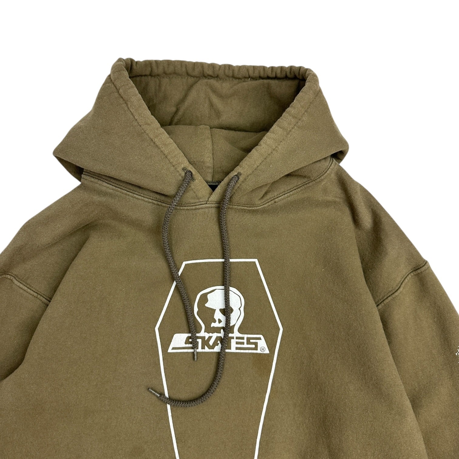 Vintage Skull Skate Dead Celebrity Hoodie  Green