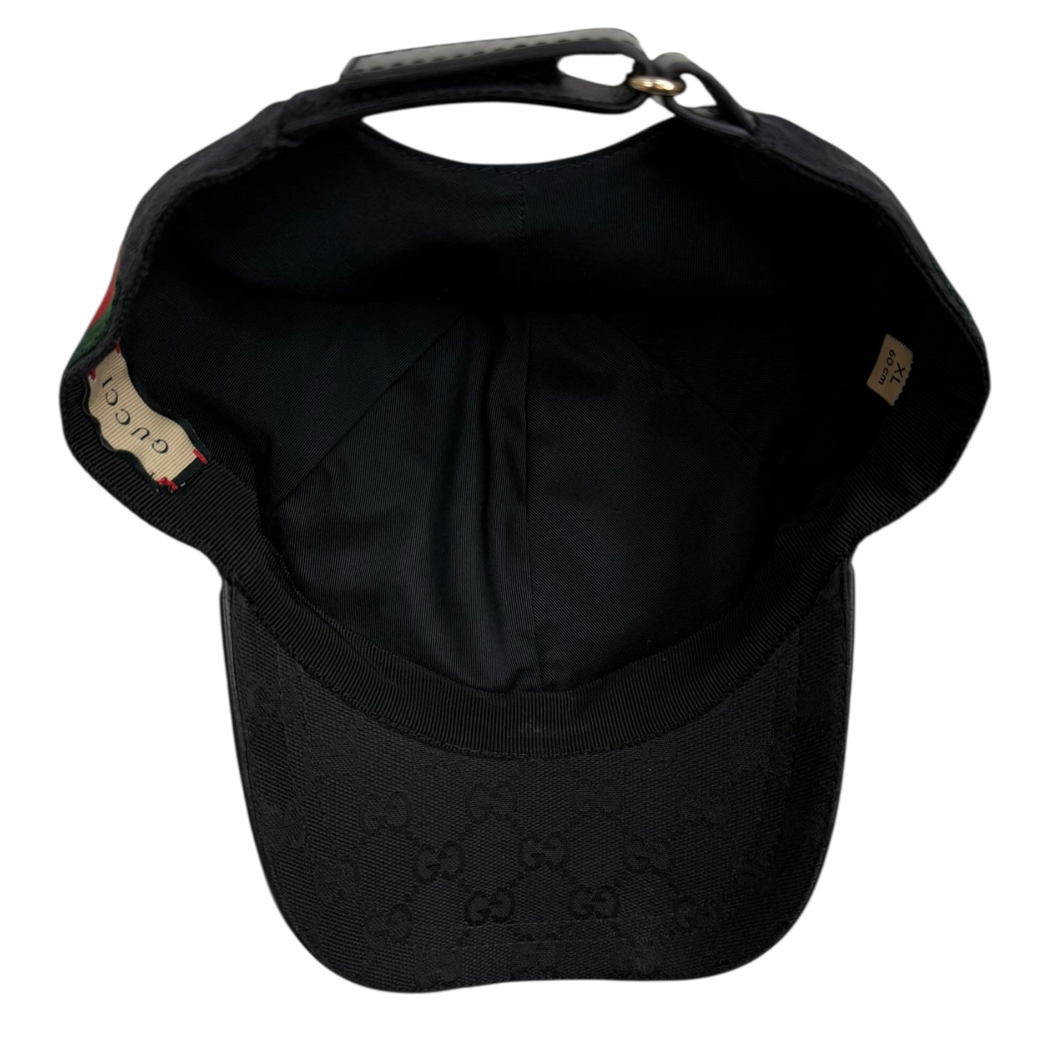 Gucci Original GG Canvas Baseball Hat Black