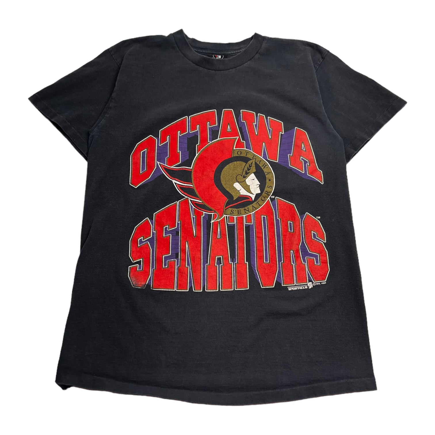 1994 Ottawa Senators Tee Black