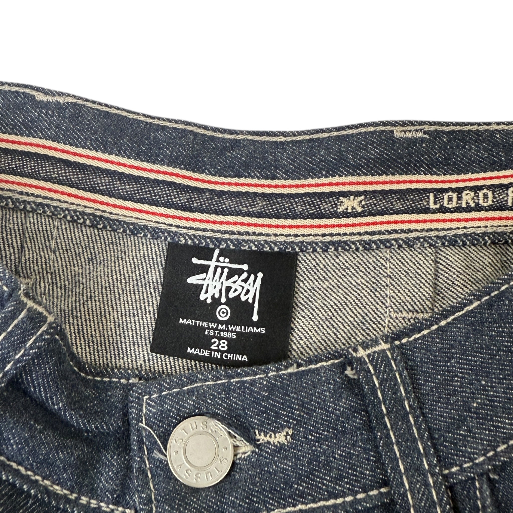 Stussy X Matthew Williams X Loro Piana Double Knee Denim