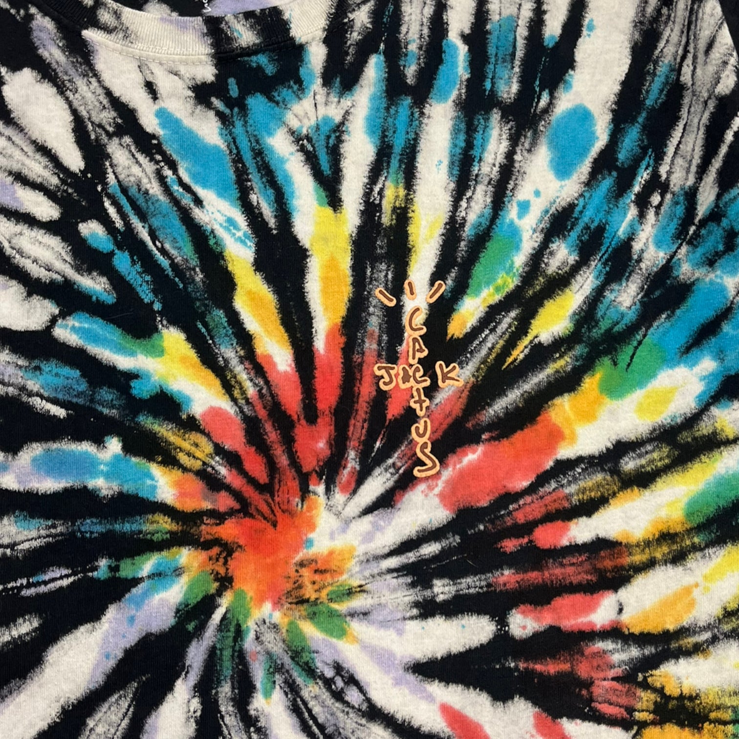 Travis Scott Cactus Jack Highest In The Room Tie Dye T-Shirt