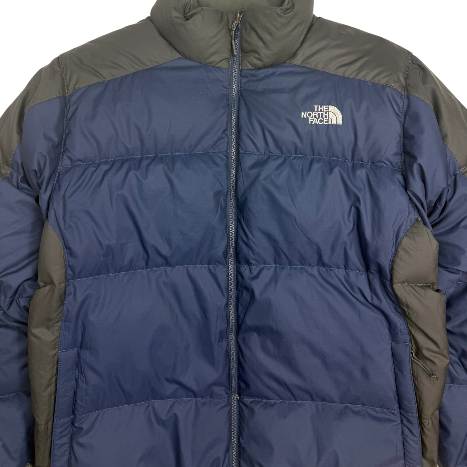 Vintage The North Face 550 Fill Nuptse Jacket Navy