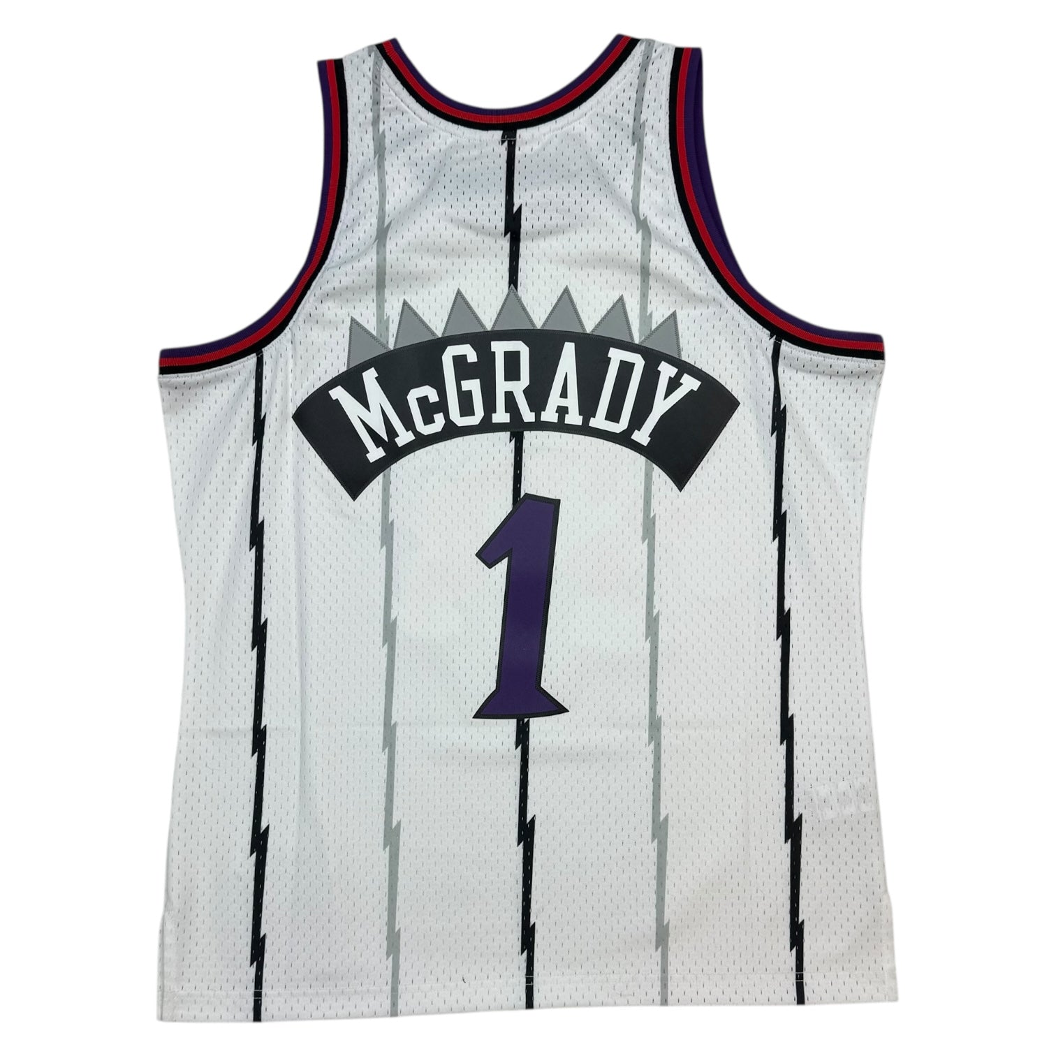 Vintage Mitchell & Ness Toronto Raptors Tracy McGrady Away Jersey White