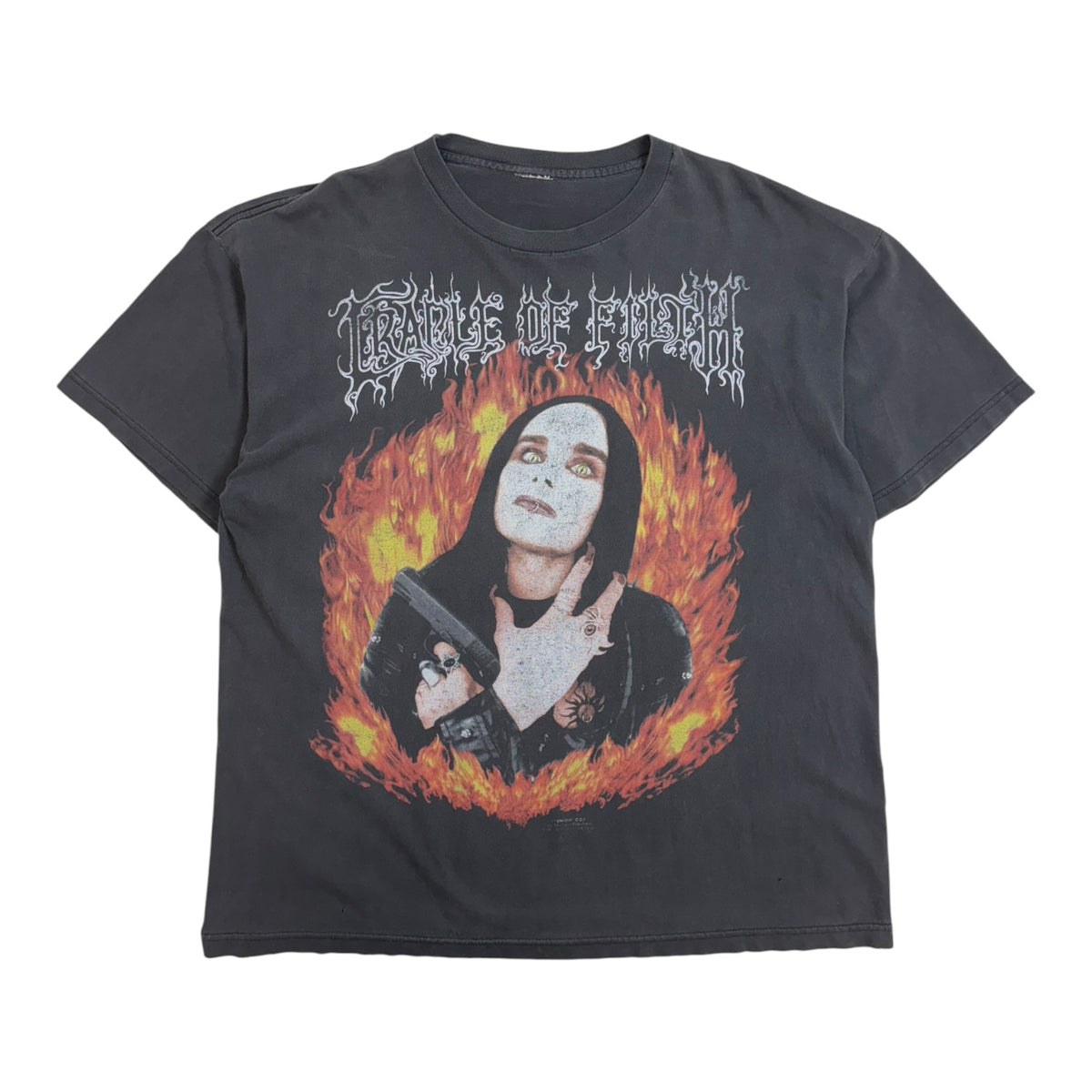 Vintage 1999 Cradle Of Filth “Wanker” T-Shirt Black