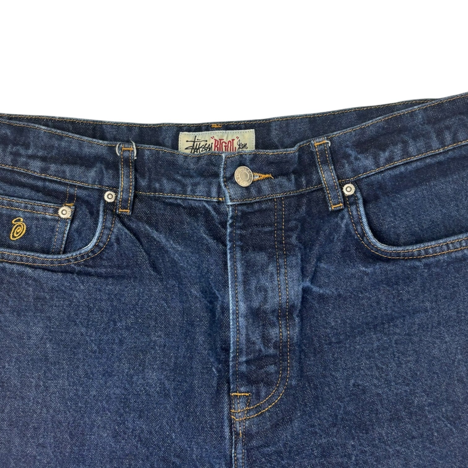 Stussy Big Ol’ Denim Short Dark Wash