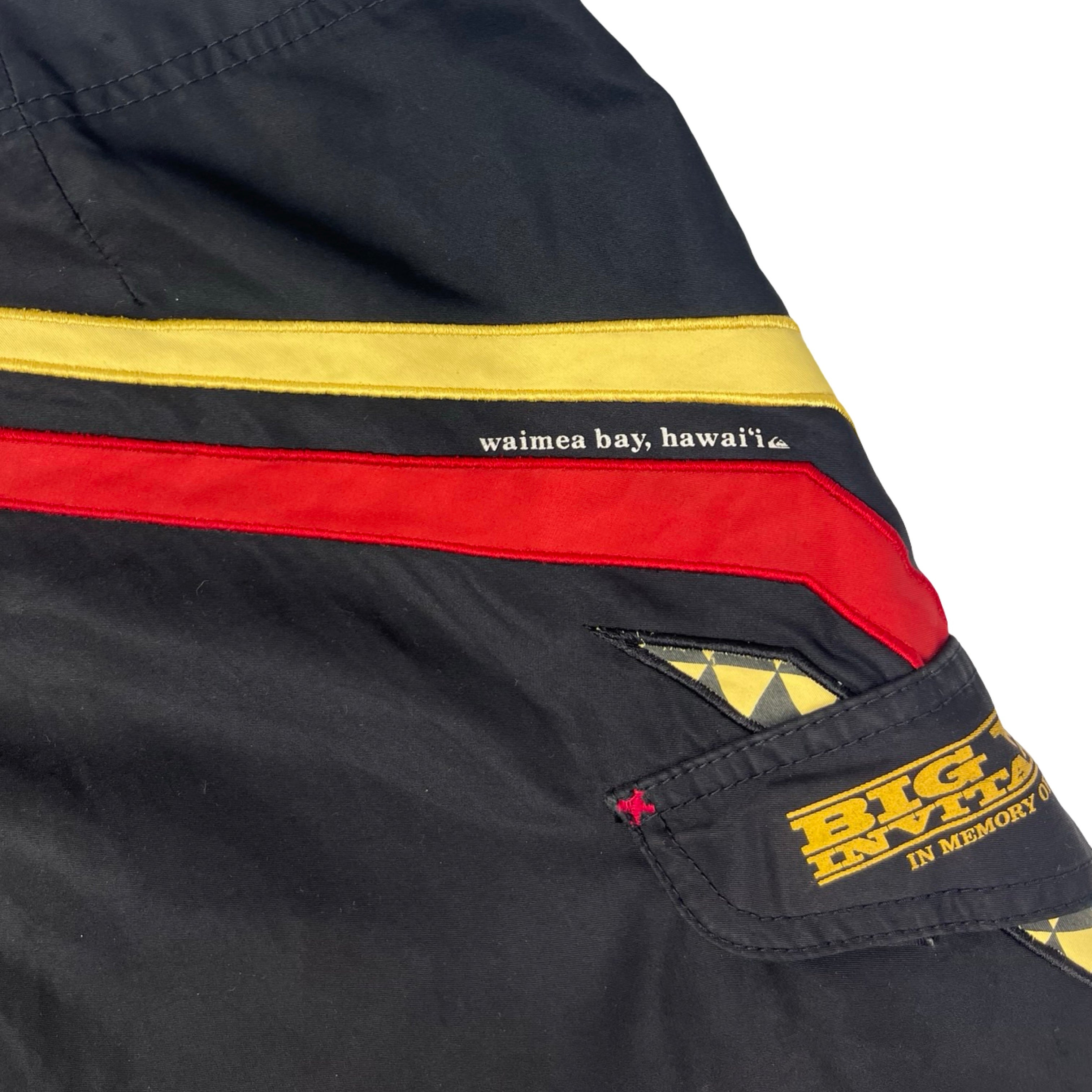 Vintage Y2K Quiksilver Big Wave Invitational Hawaii Board Shorts