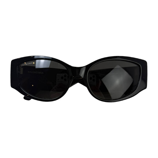 Balenciaga BB0258S Logo Sunglasses Black