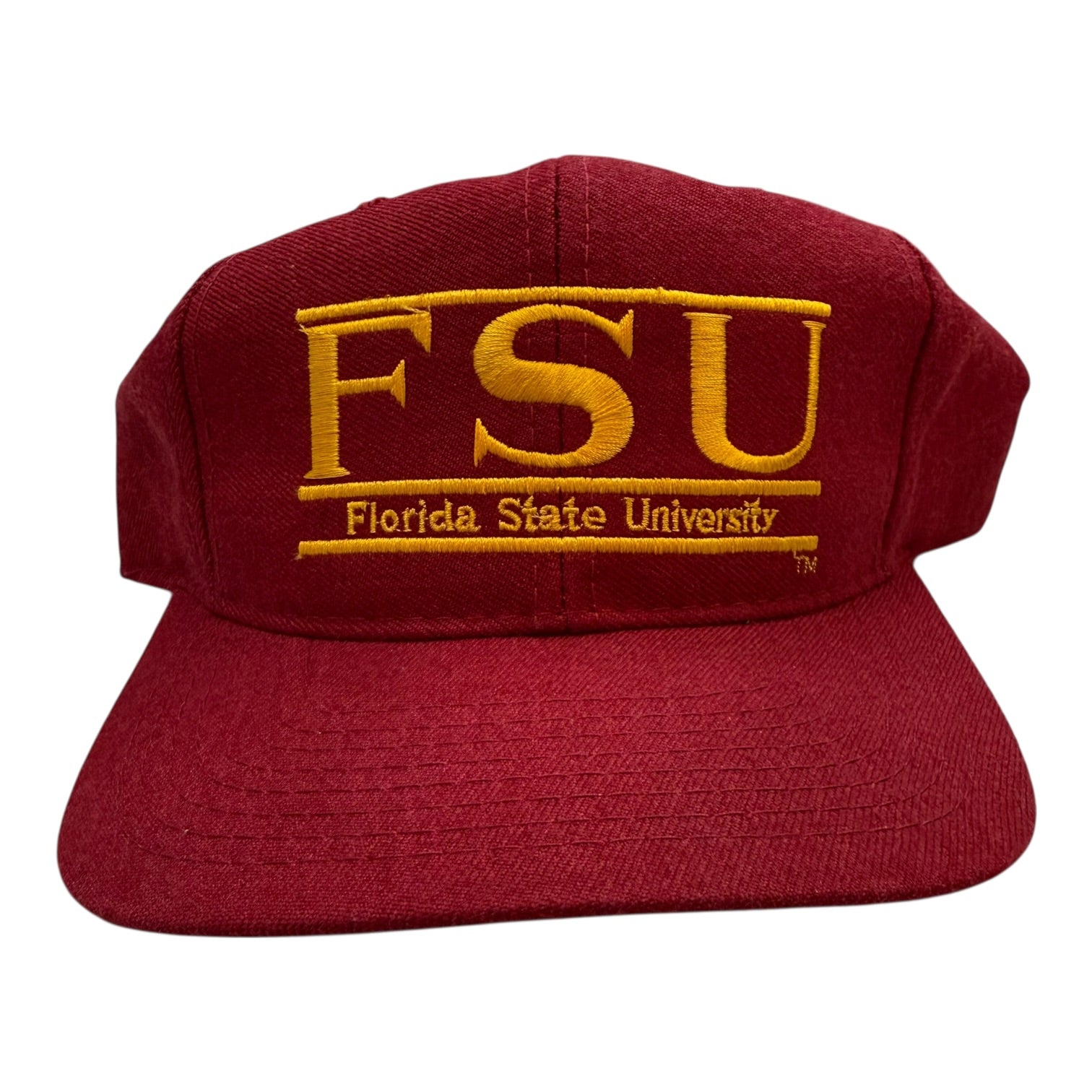 Vintage Florida State University SnapBack Hat Red