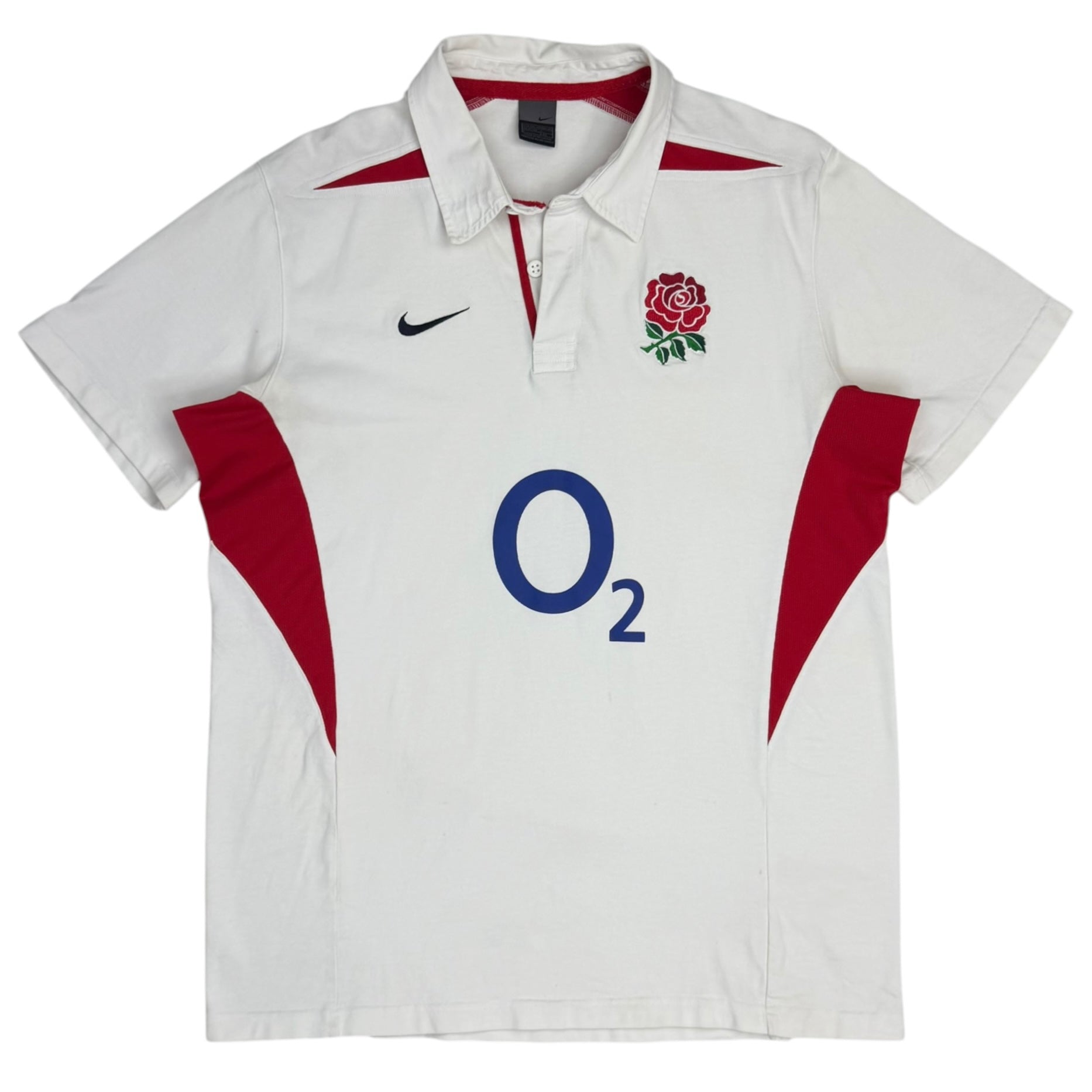 Vintage Nike England Rugby Jersey White